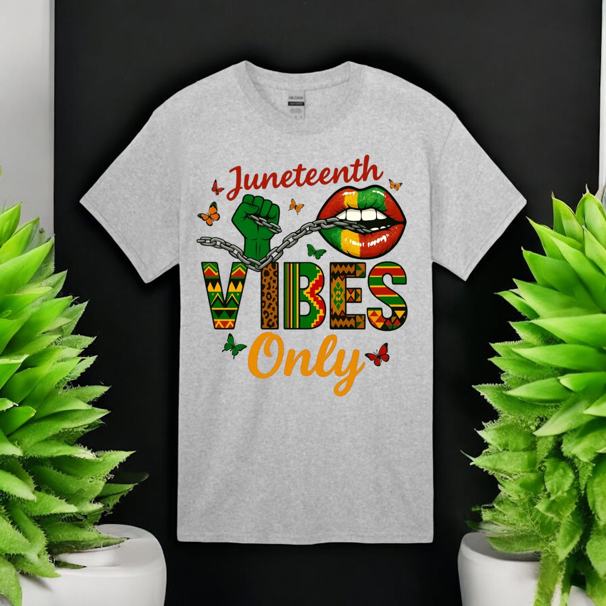 Juneteenth Vibes Only Tshirt
