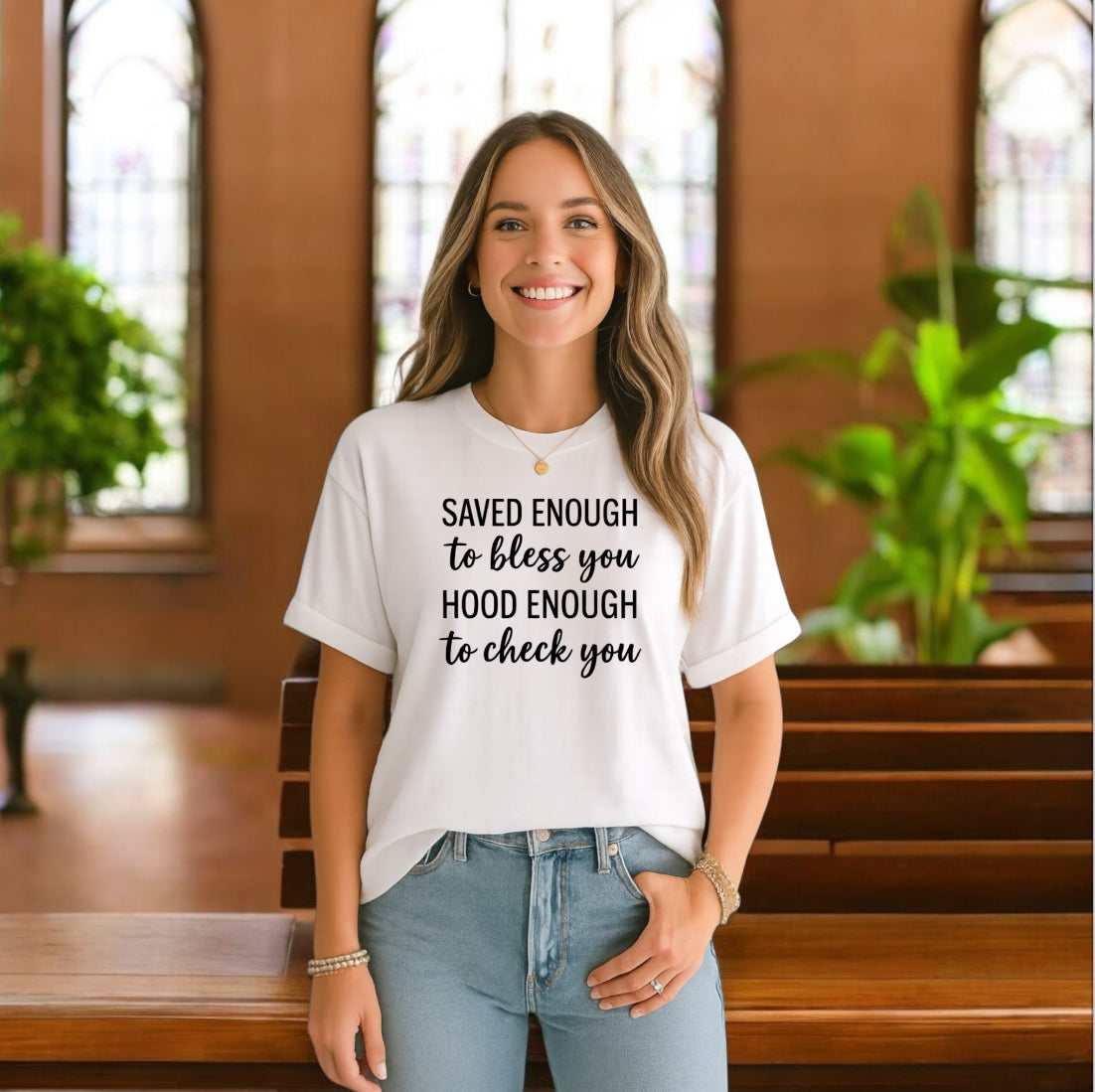 Saved & Hood Tshirt