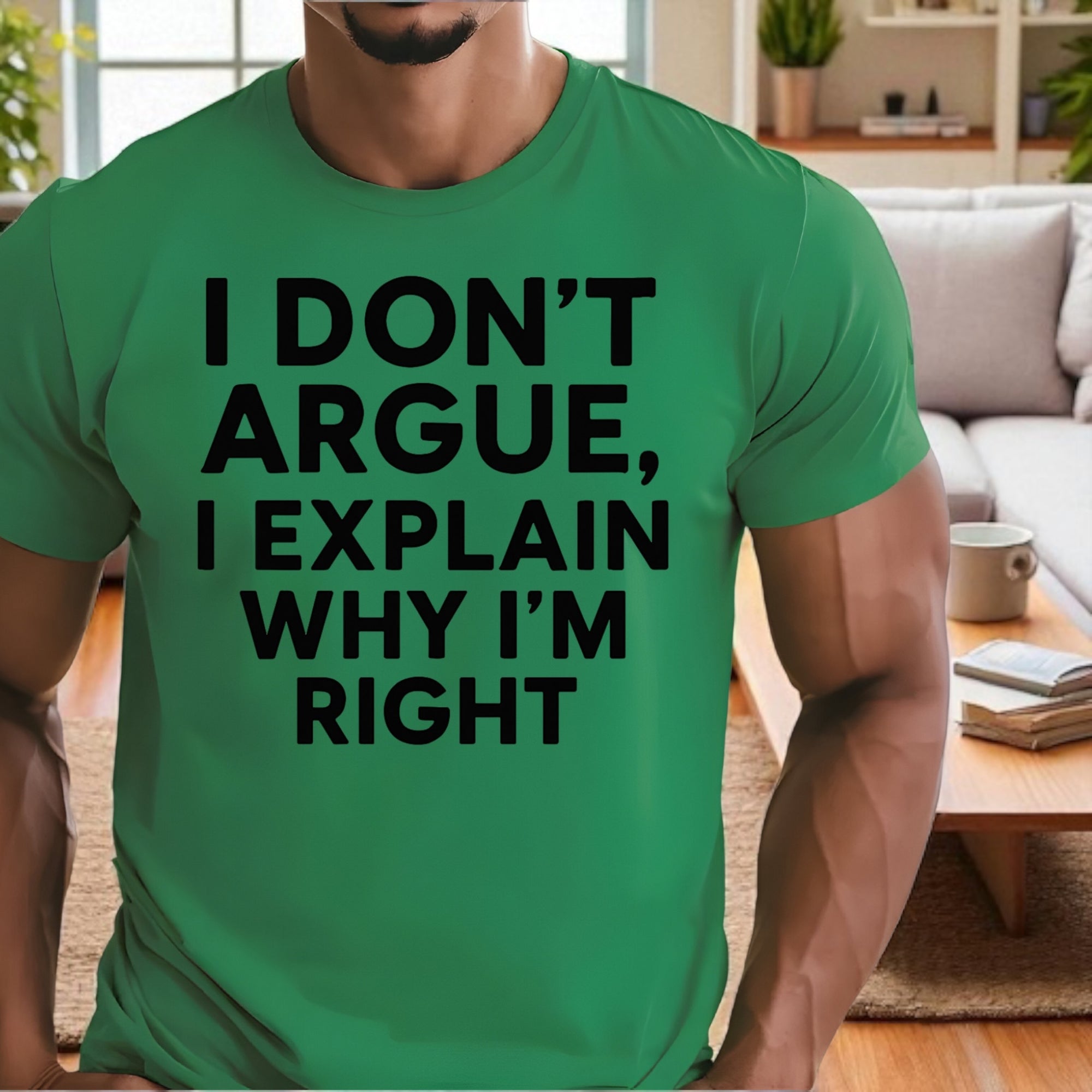 I don’t Argue I Explain Adult Tshirts
