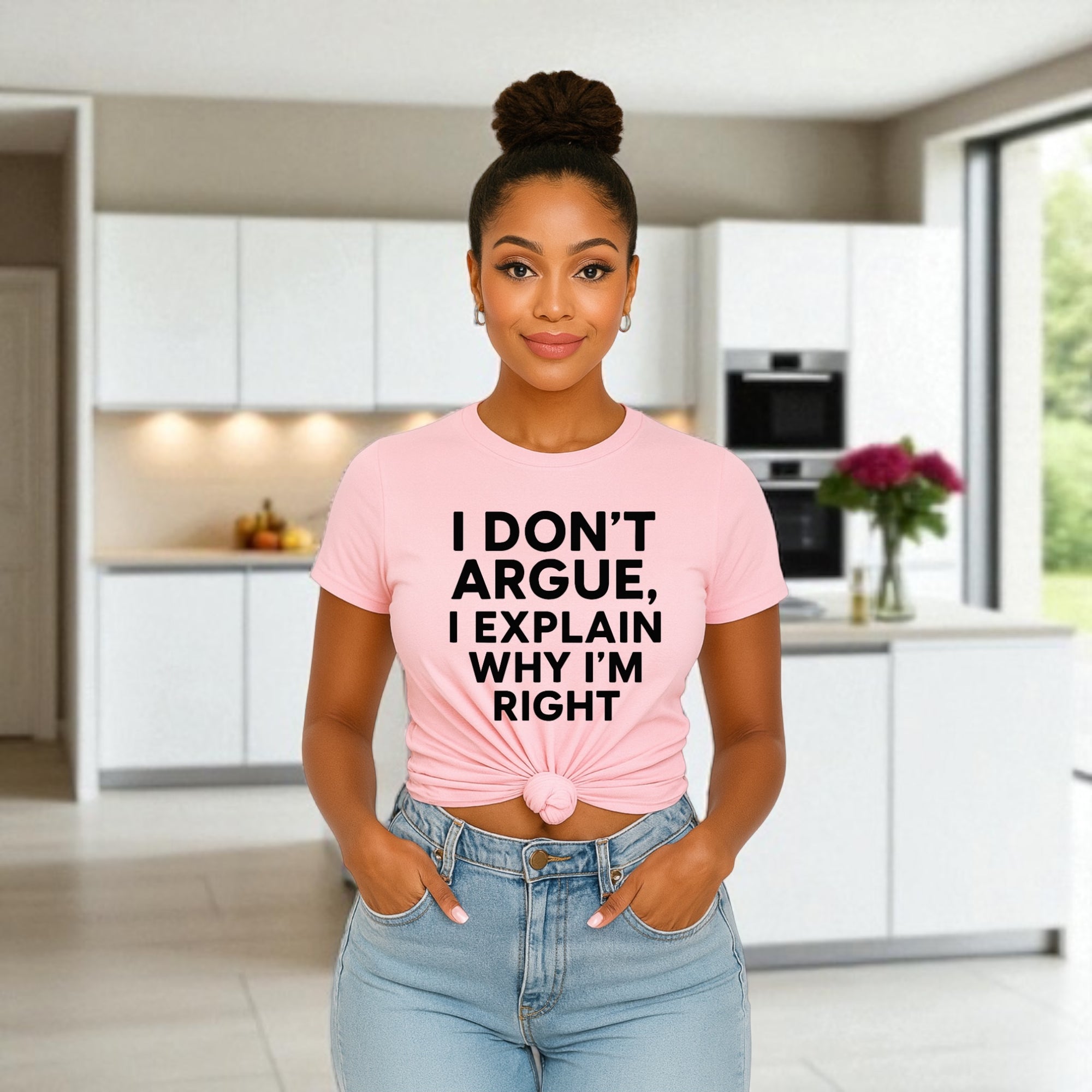 I don’t Argue I Explain Adult Tshirts