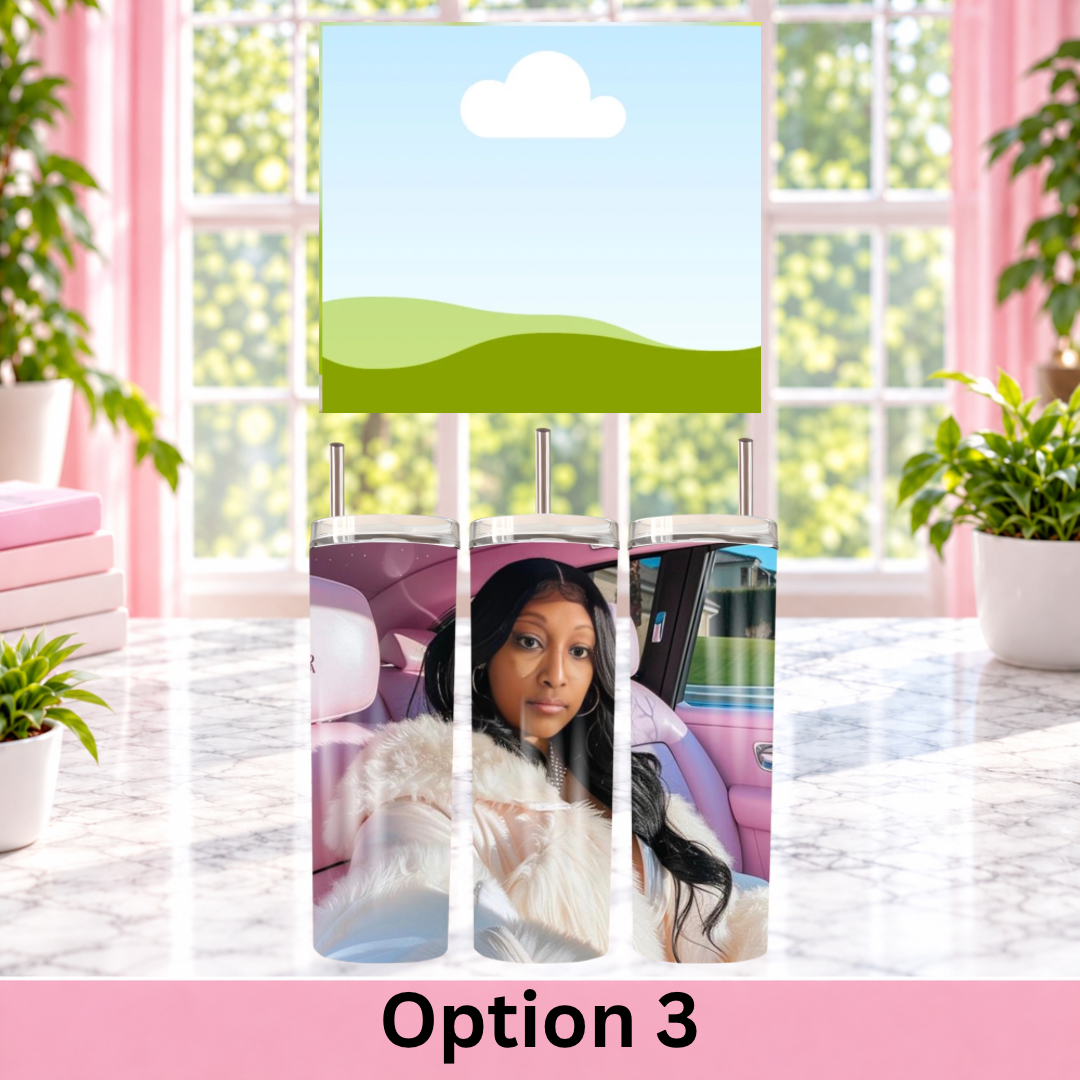 Custom Photo Grid Tumblers