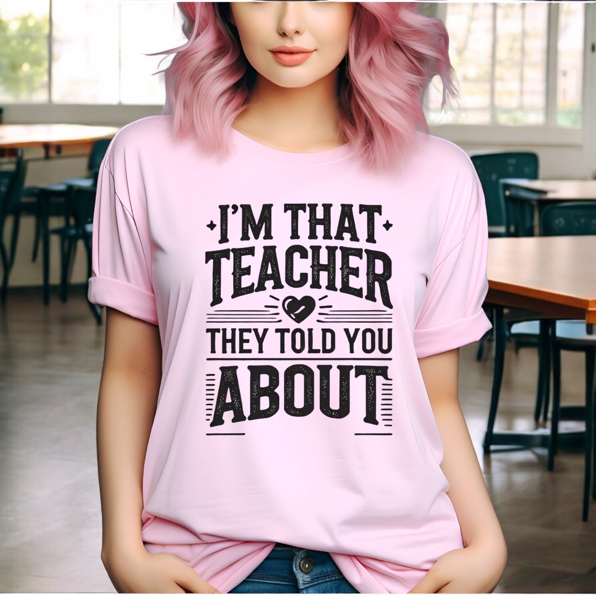 I’m That Teacher They Told You About Tshirts
