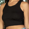 Essential Ribbed Bliss Tank (black)