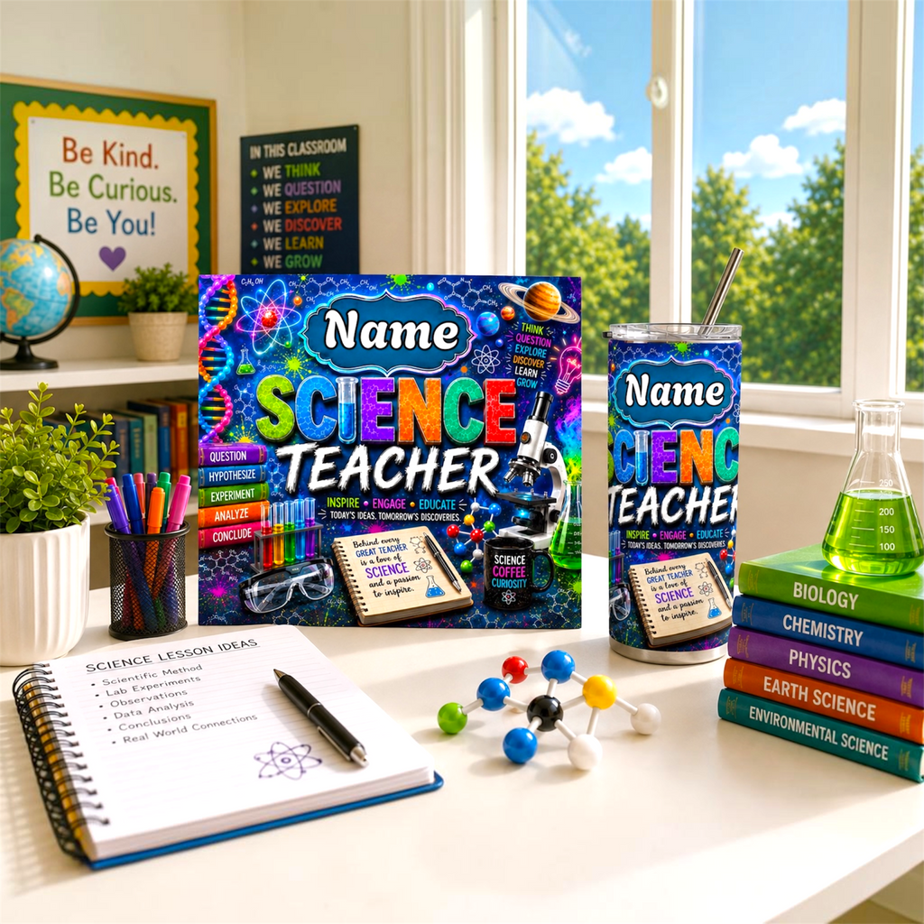 Custom Subject Teacher Tumbler