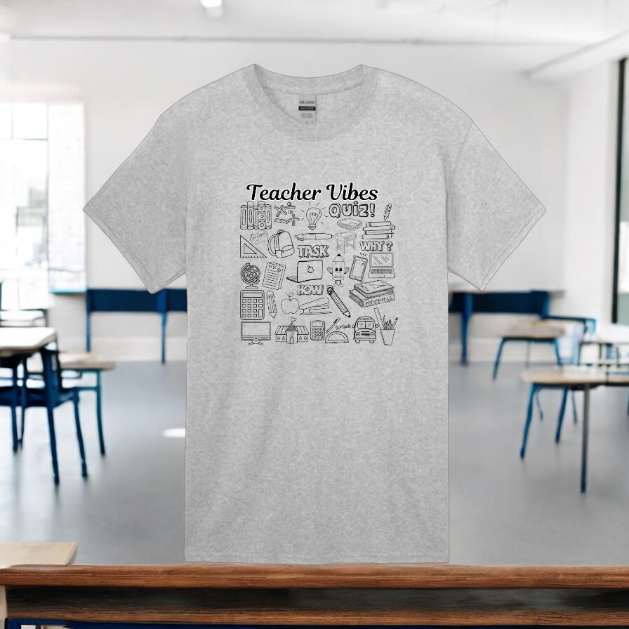 Teacher Vibes Tshirts
