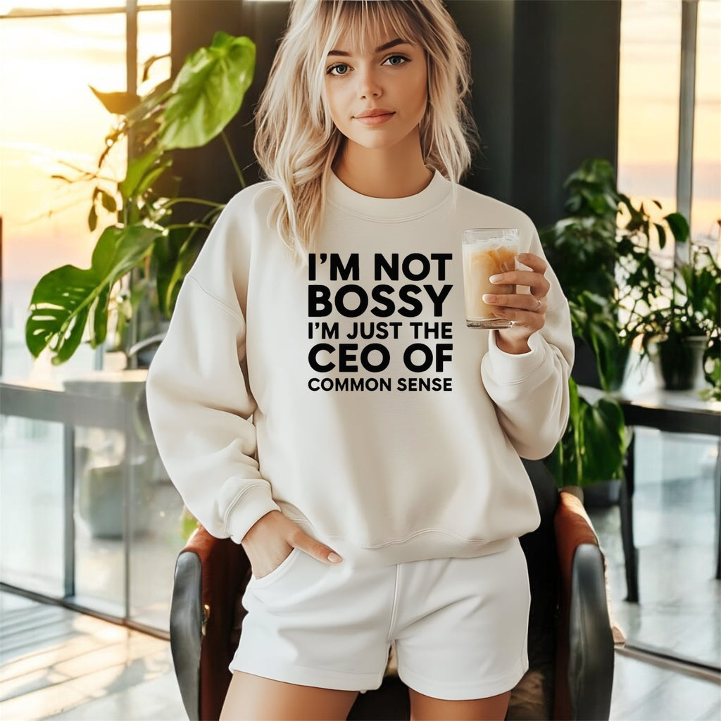 CEO of Common Sense Sweatshirt