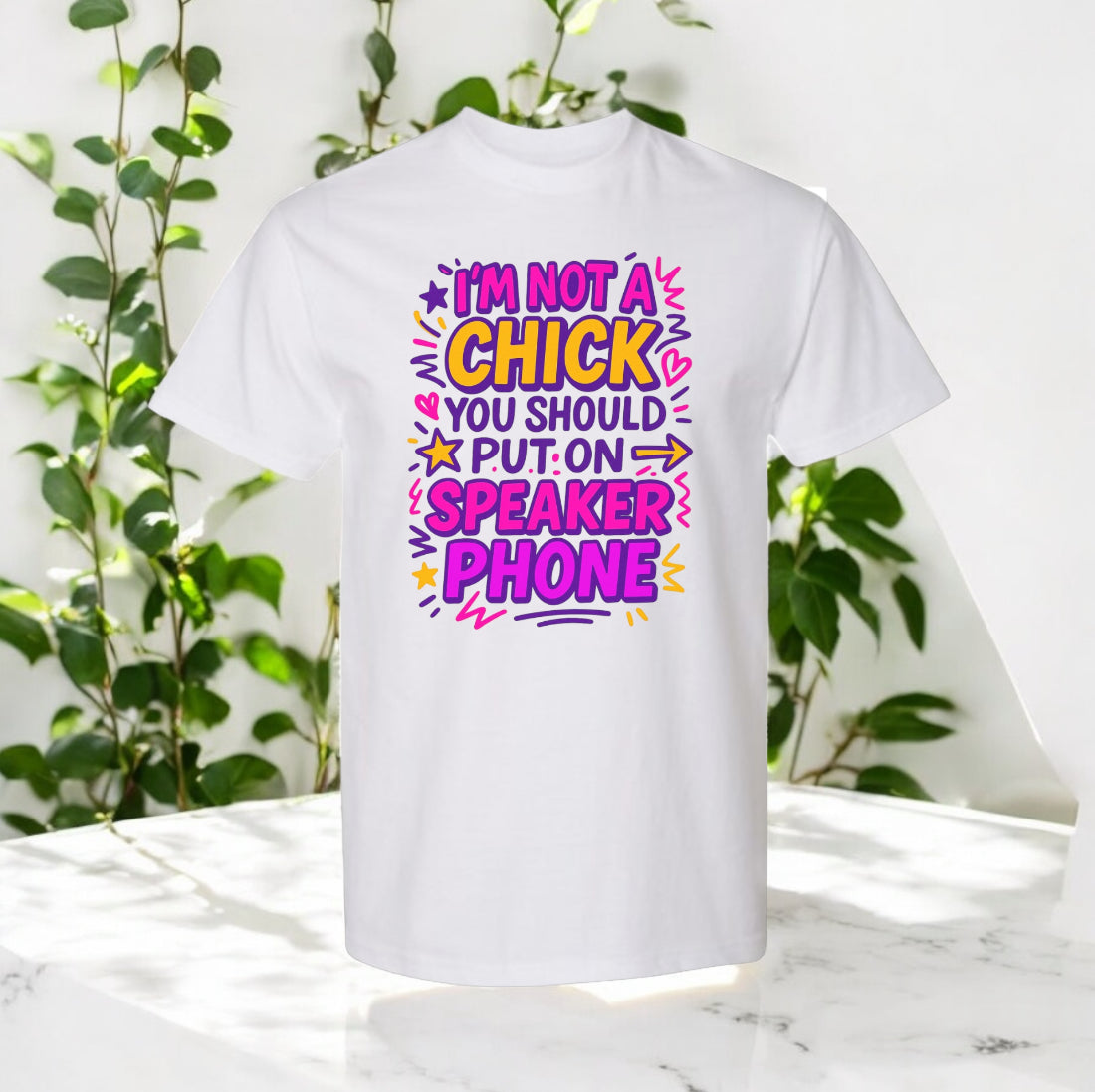 Not Your Speaker Chick Tshirt