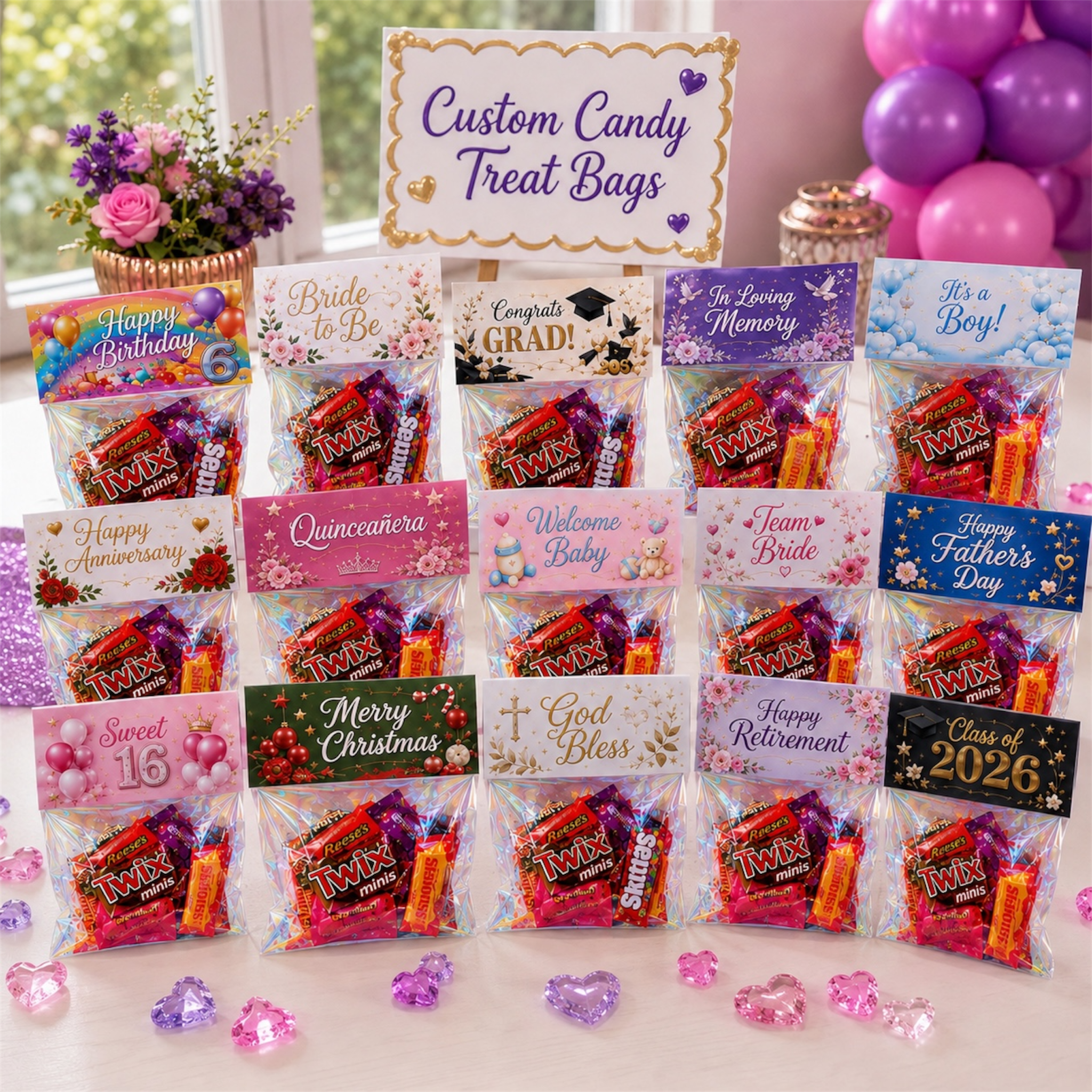 Custom Ultimate Party Favors Collection (Wholesale)