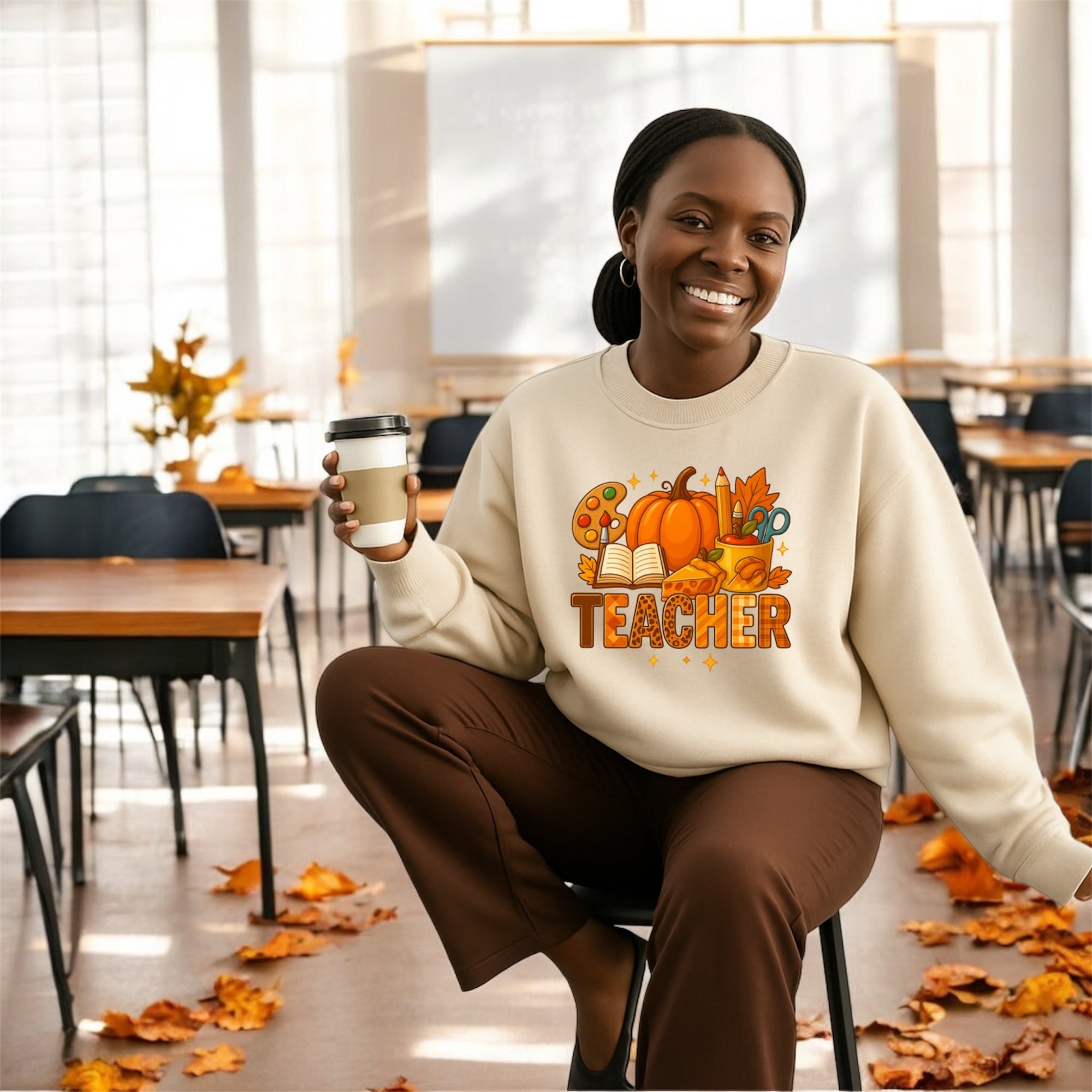 Autumn Teacher Sweatshirt