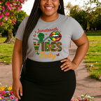 Juneteenth Vibes Only Tshirt