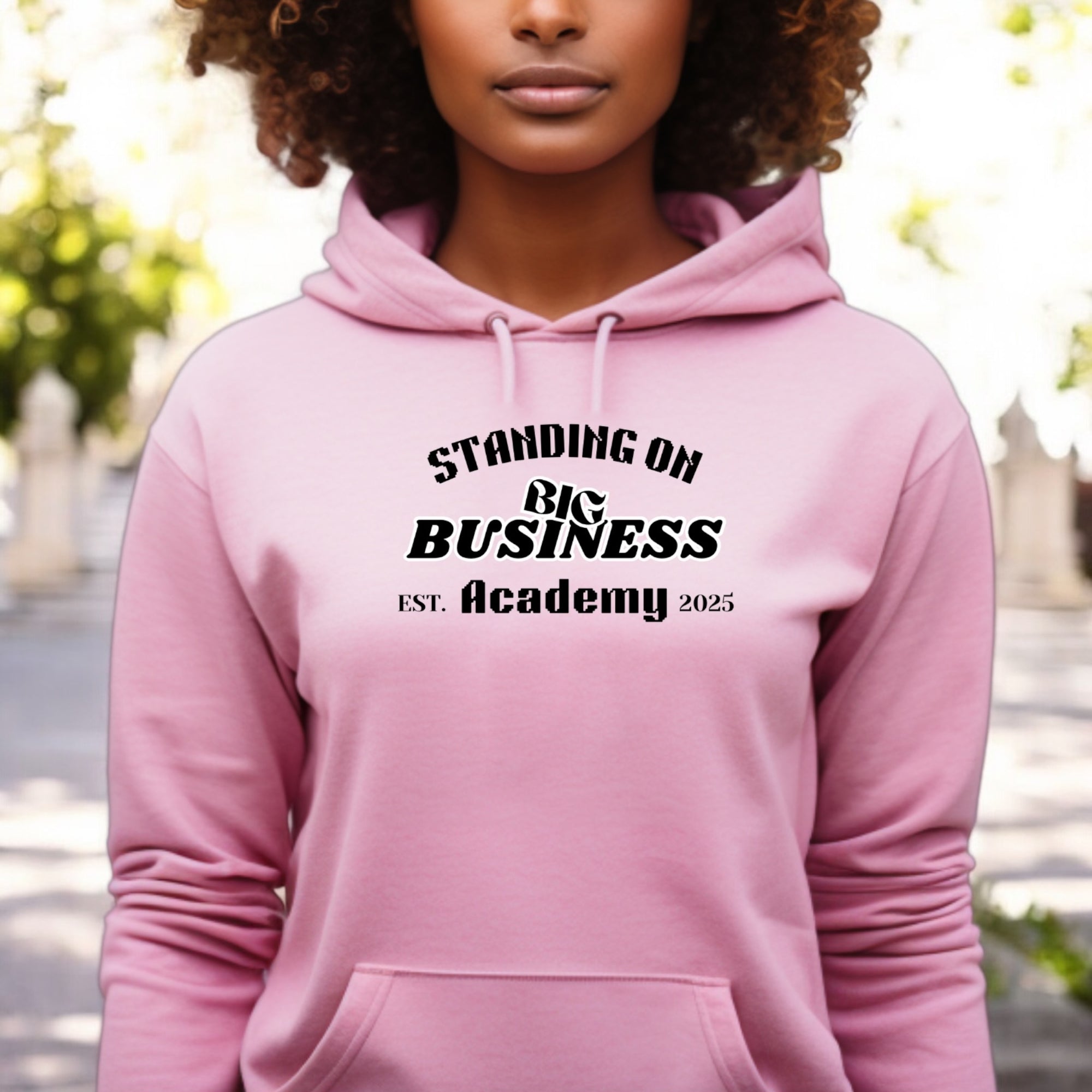 Standing on Big Business Hoodie