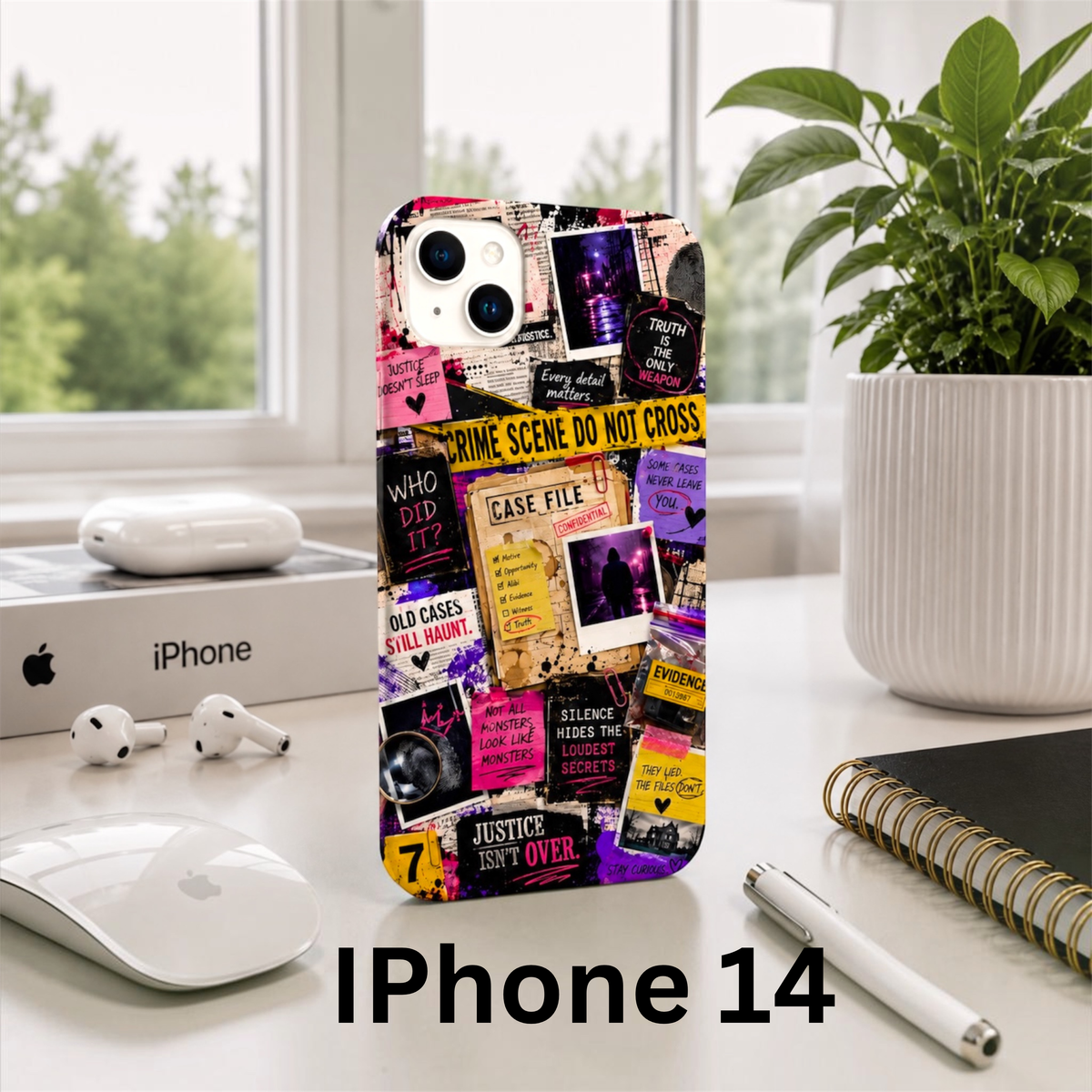 Caught in the Case iPhone Case
