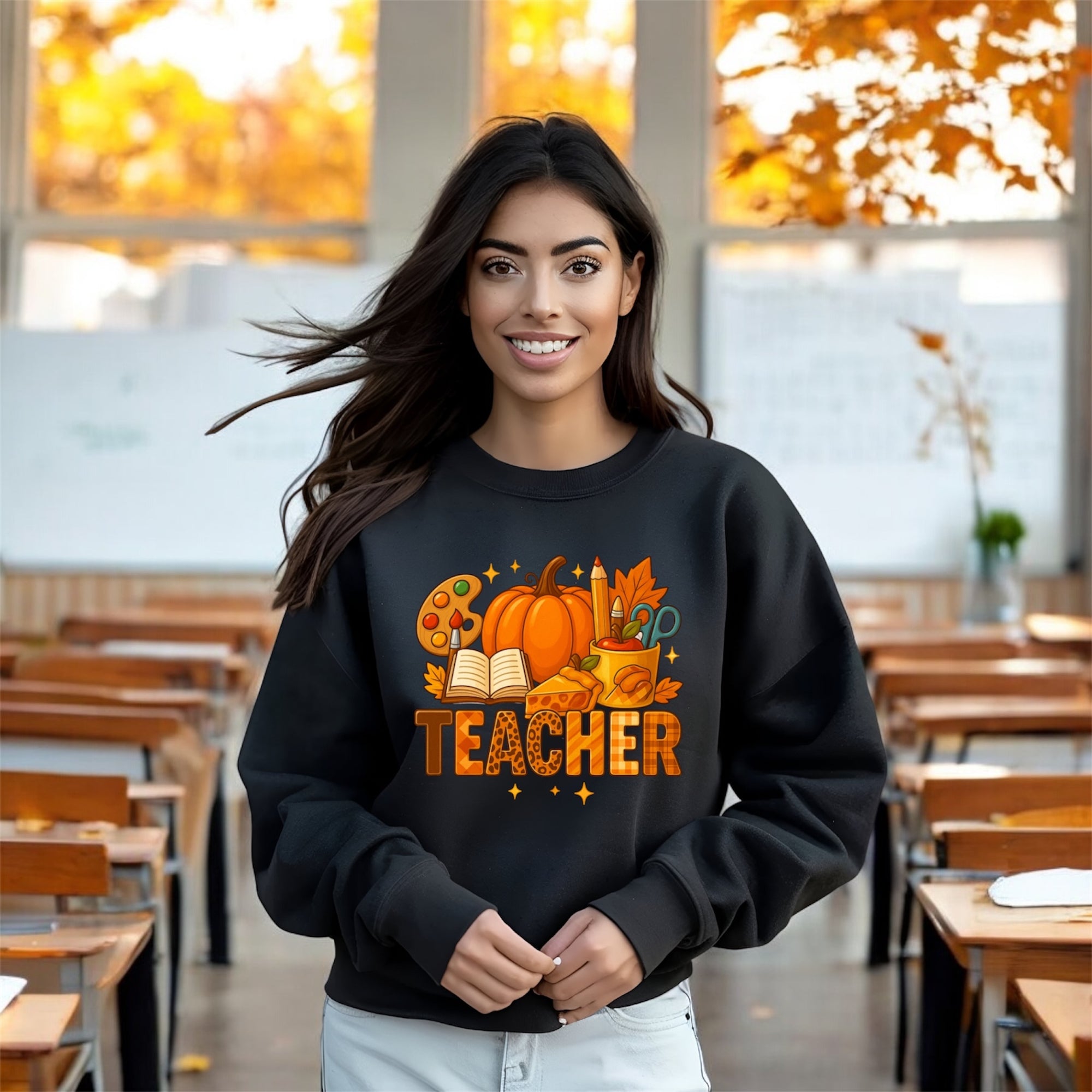 Autumn Teacher Sweatshirt