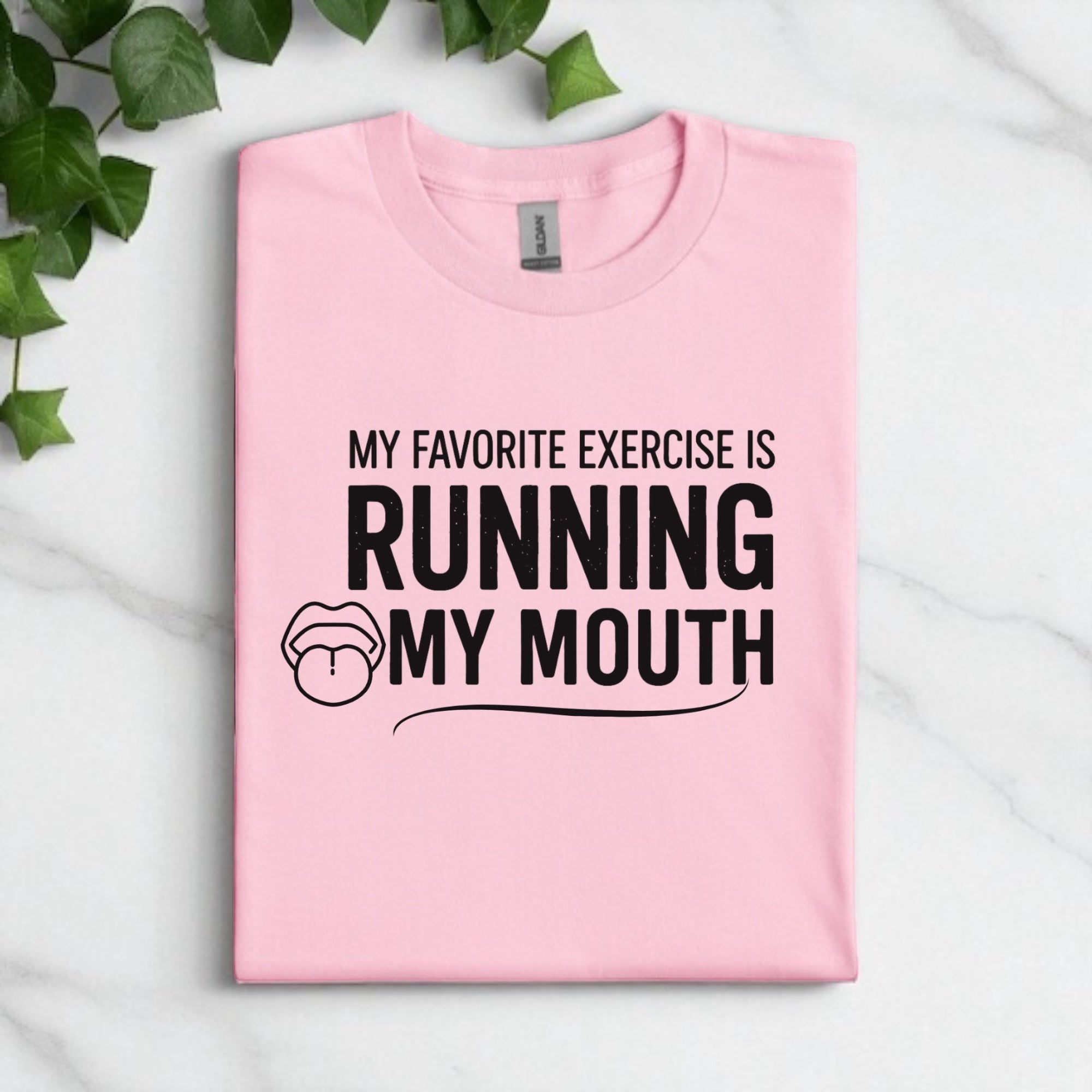 Running My Mouth Adult Tshirts