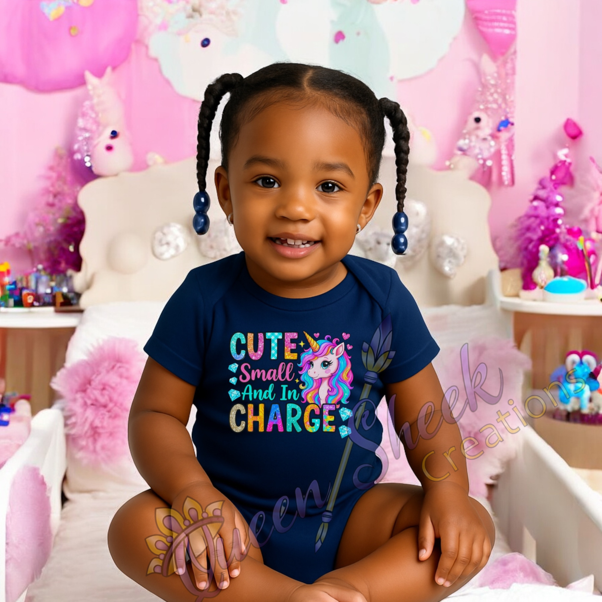Cute Small And In Charge Onsies