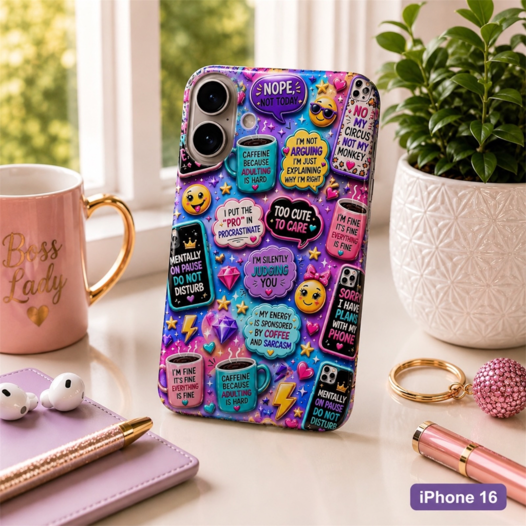 Speak My Mood iPhone Cases