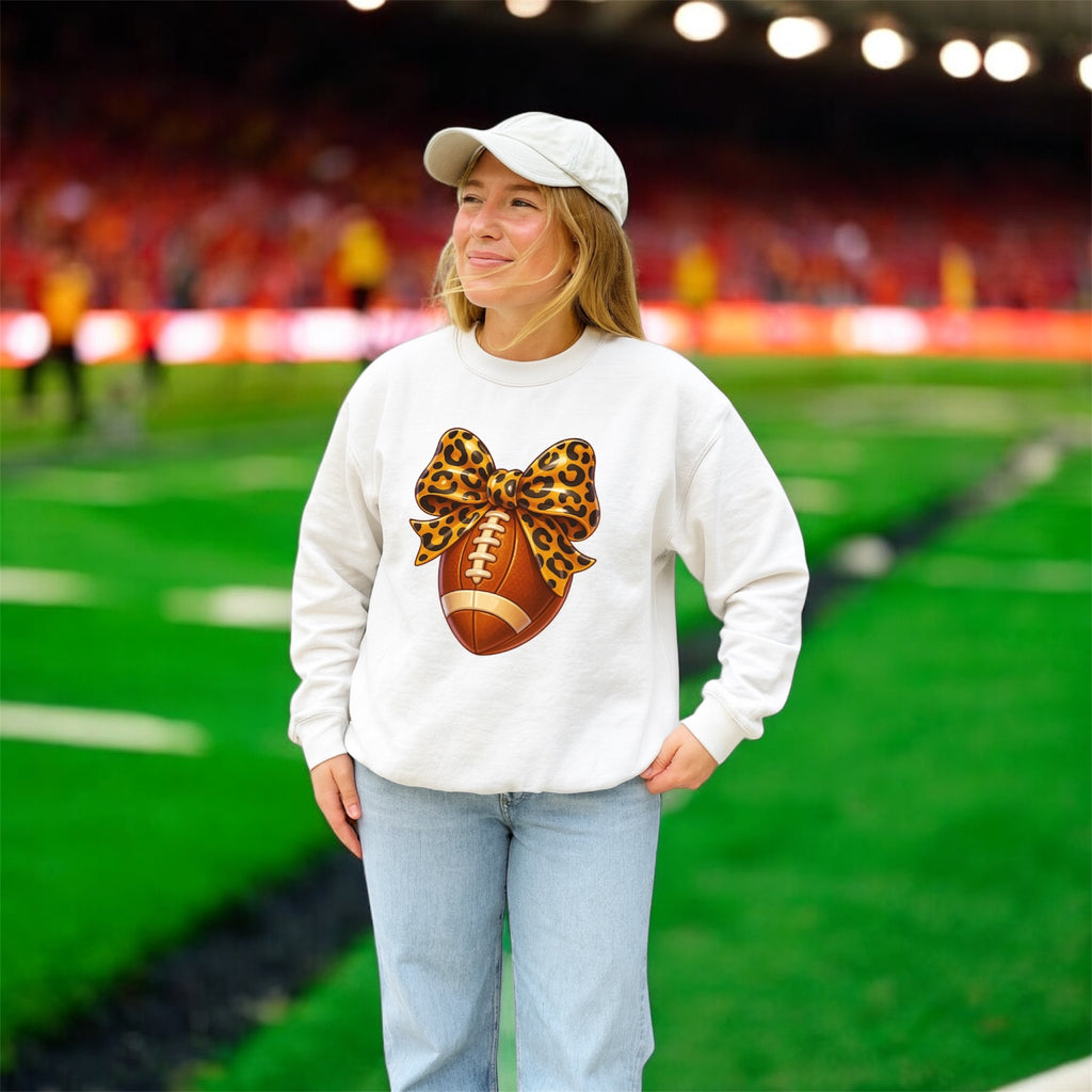 Cheetah Football Sweatshirt
