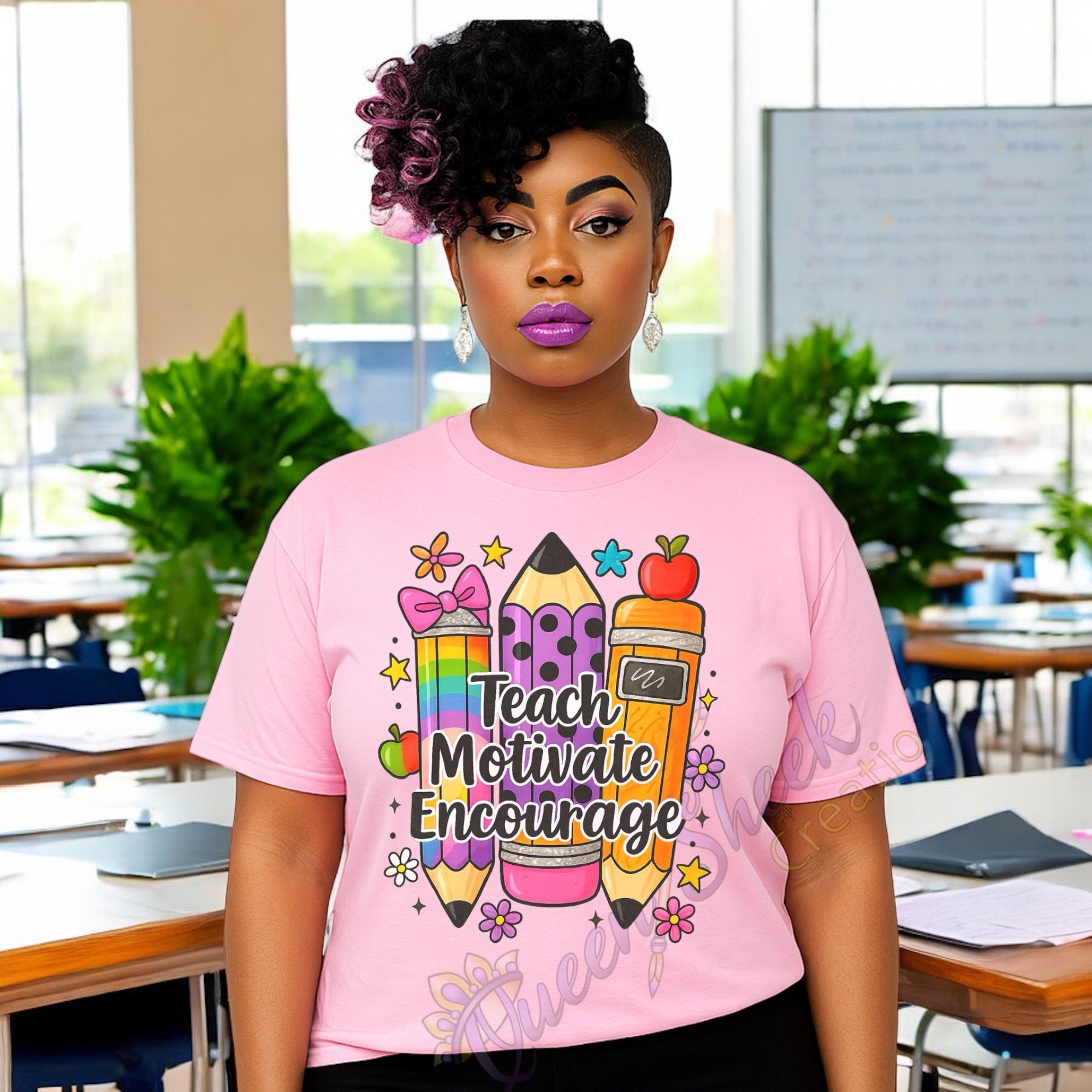 Teach, Motivate, Encourage Tshirts