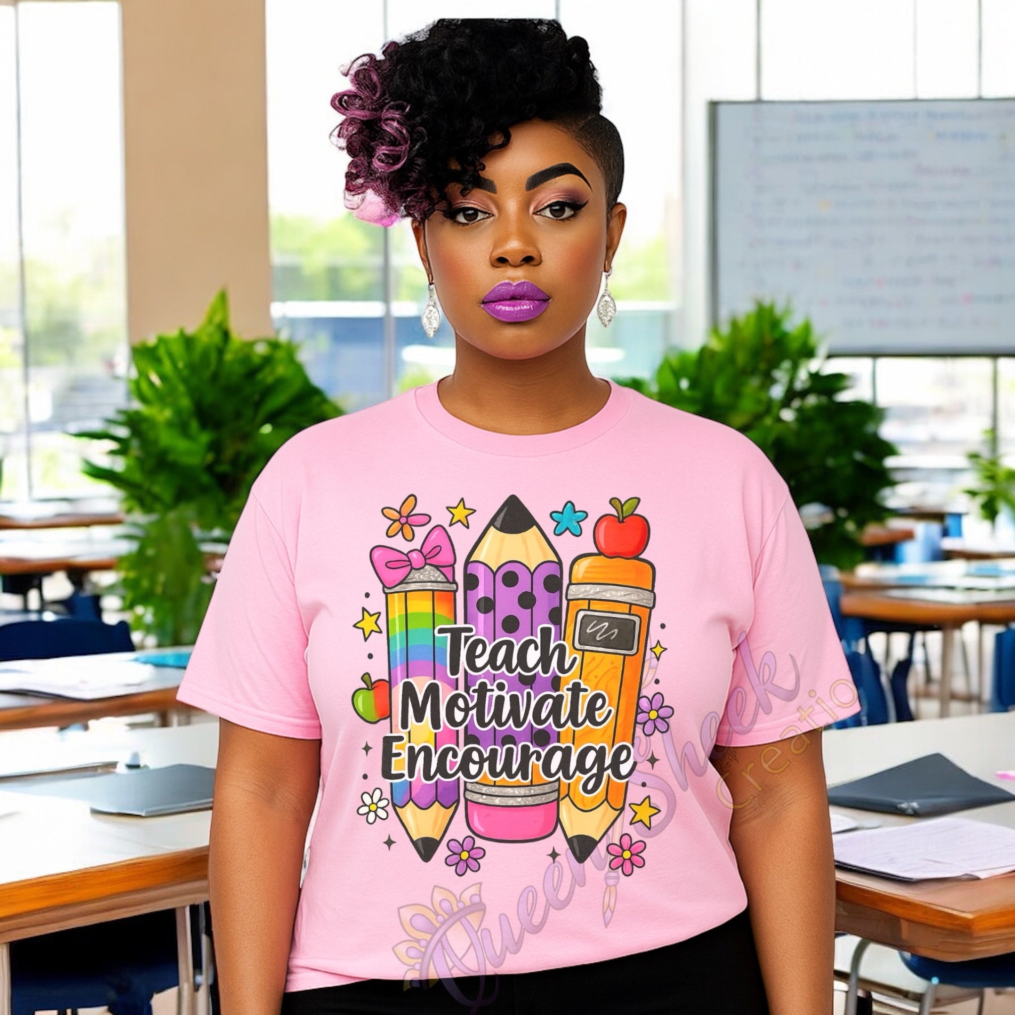 Teach, Motivate, Encourage Tshirts