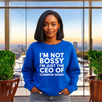 CEO of Common Sense Sweatshirt
