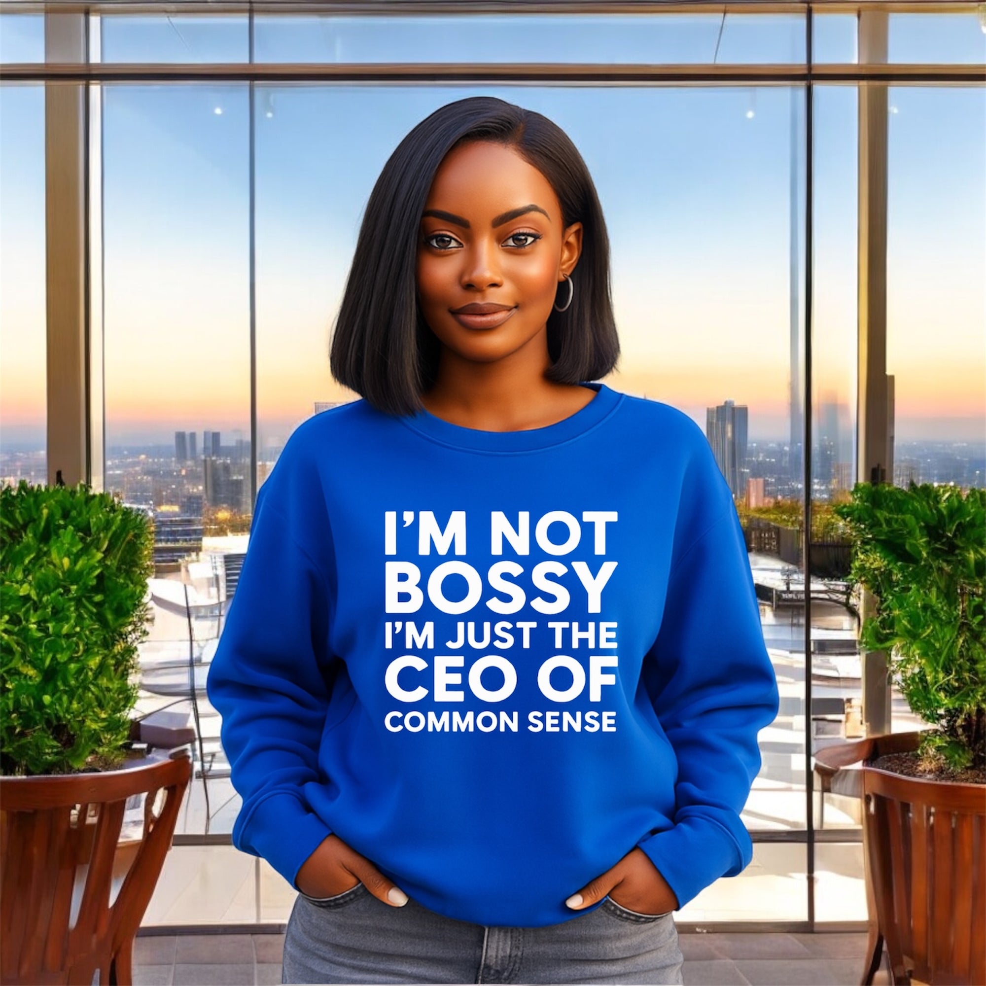 CEO of Common Sense Sweatshirt