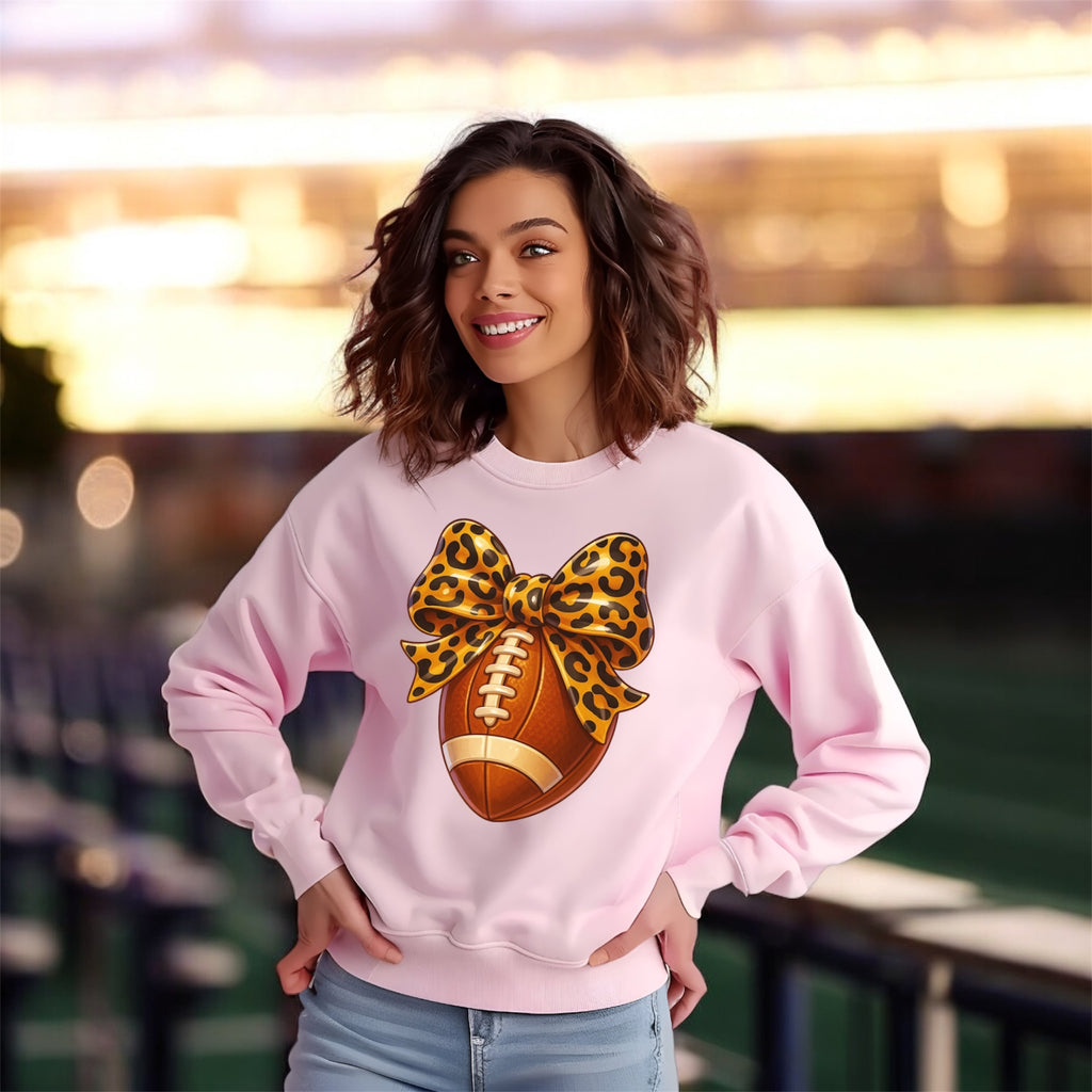 Cheetah Football Sweatshirt