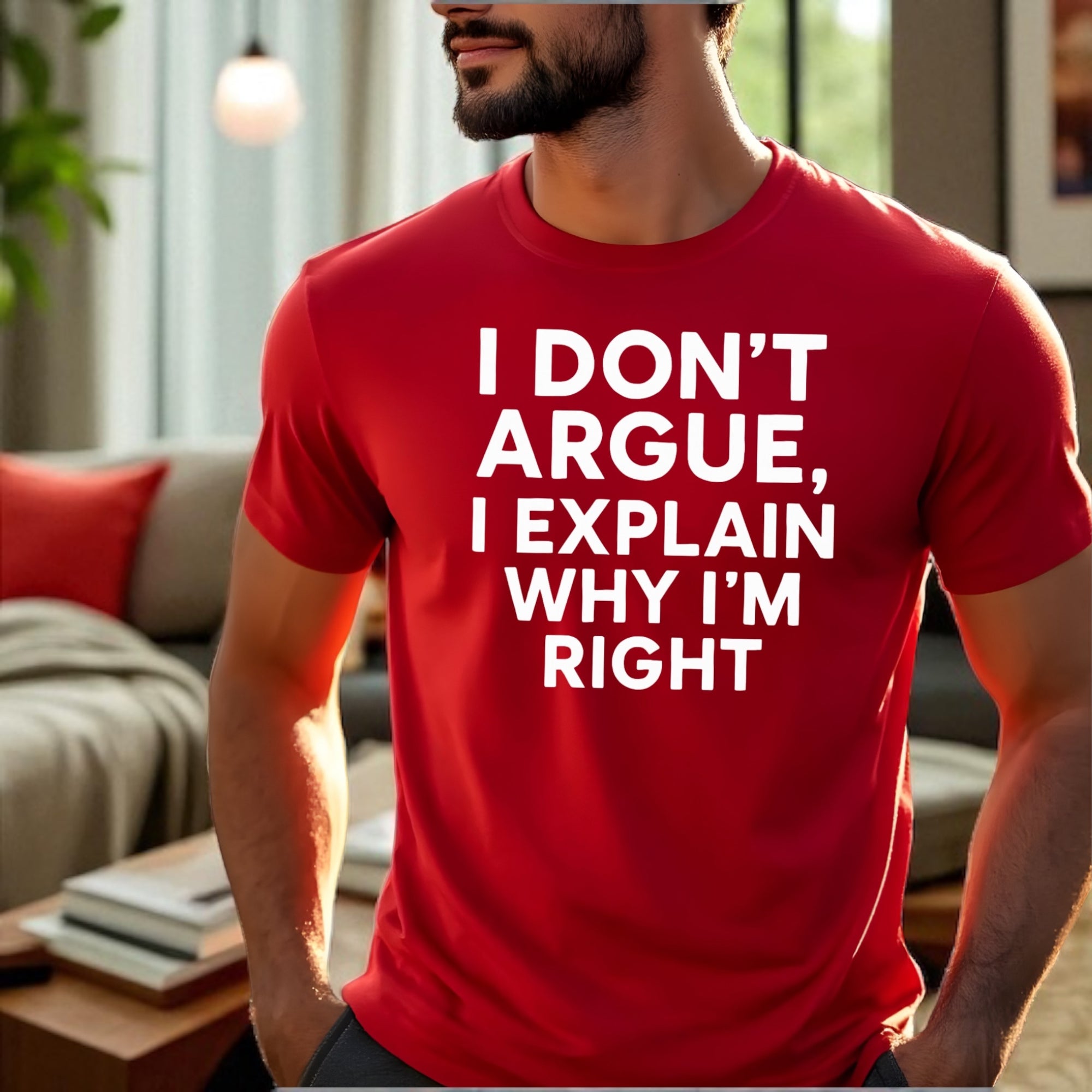 I don’t Argue I Explain Adult Tshirts