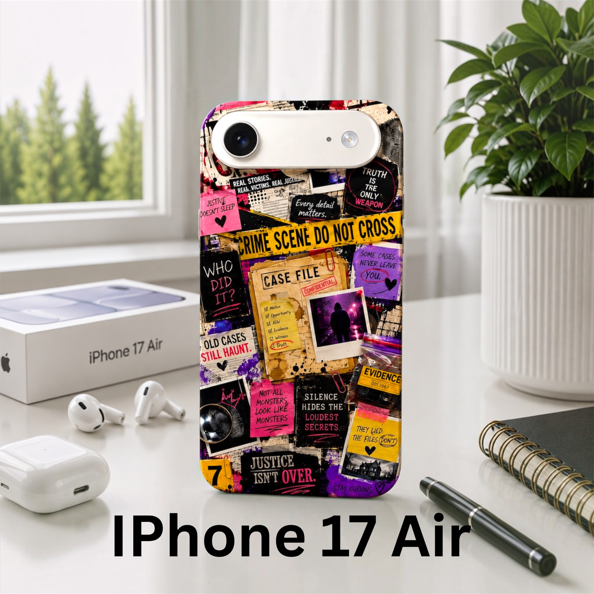 Caught in the Case iPhone Case