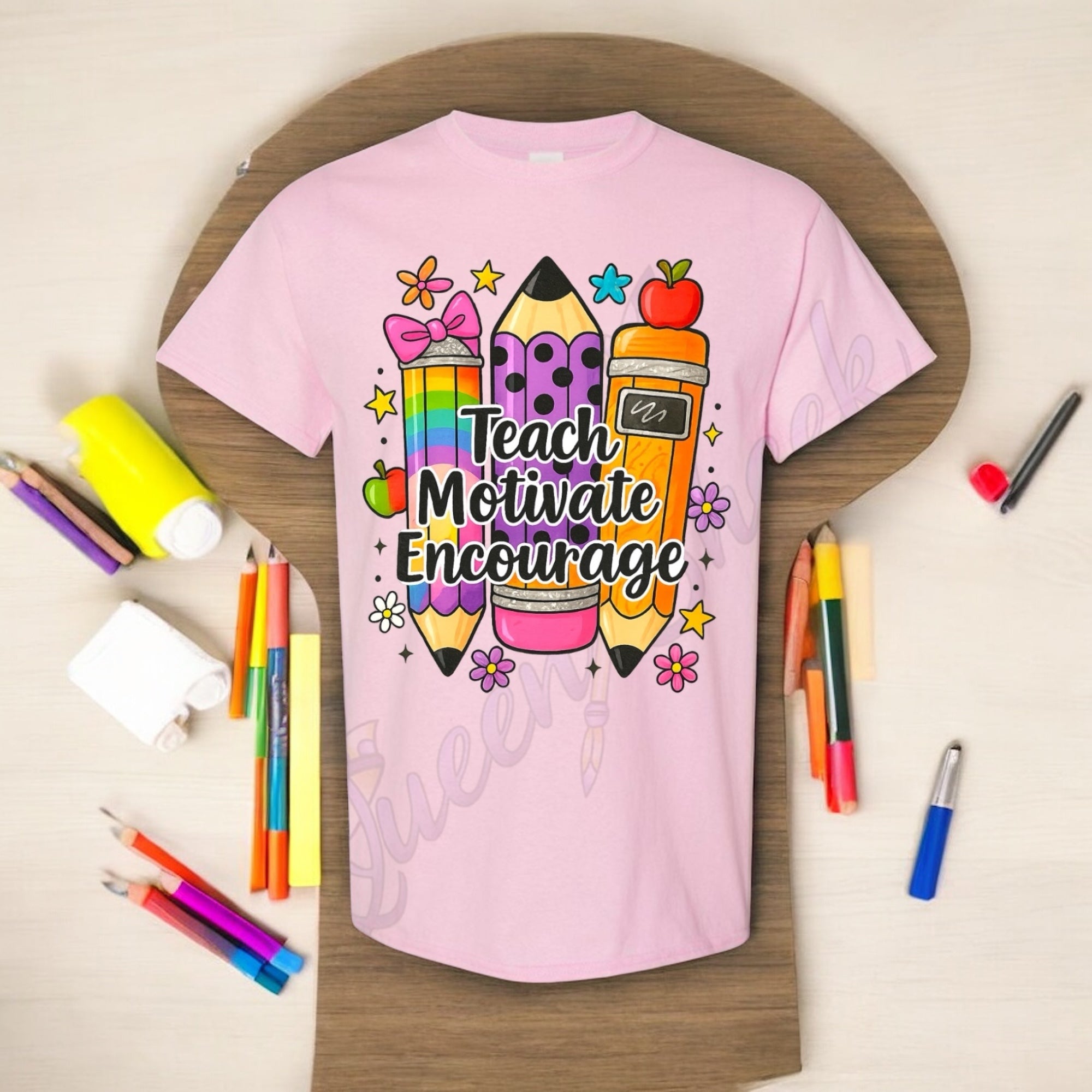 Teach, Motivate, Encourage Tshirts