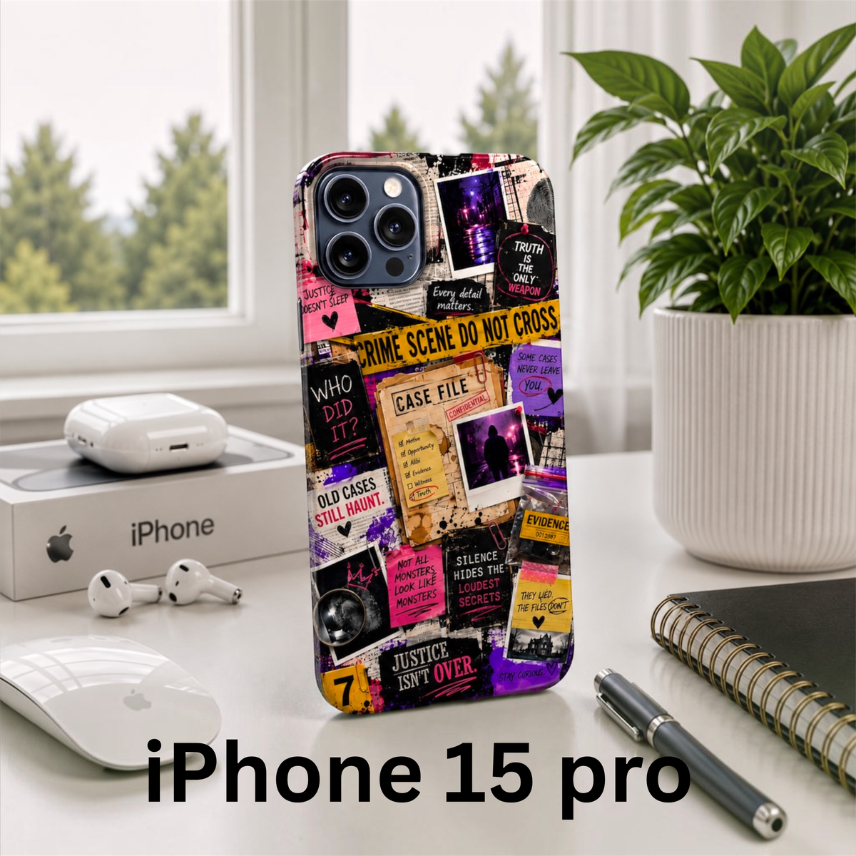 Caught in the Case iPhone Case