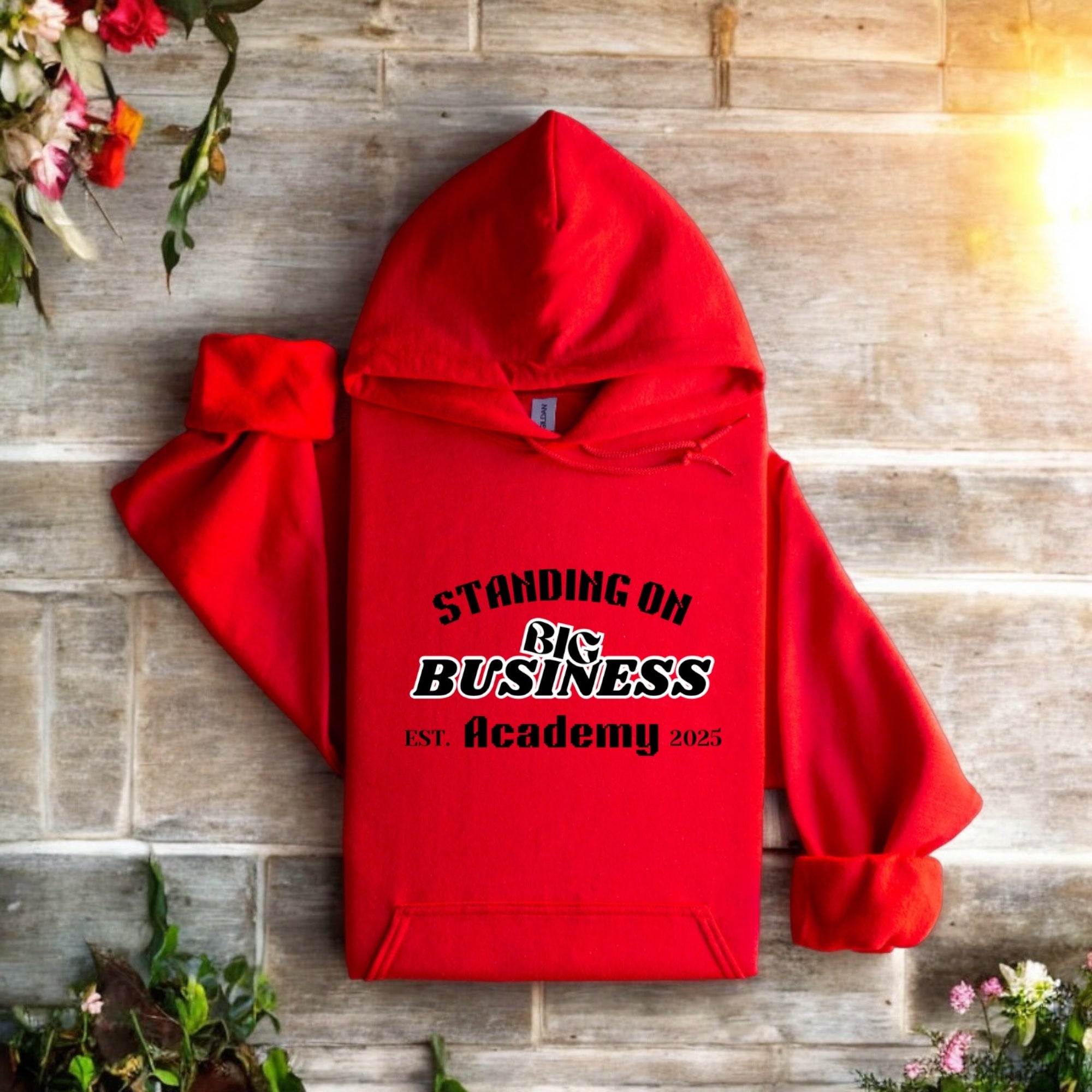 Standing on Big Business Hoodie