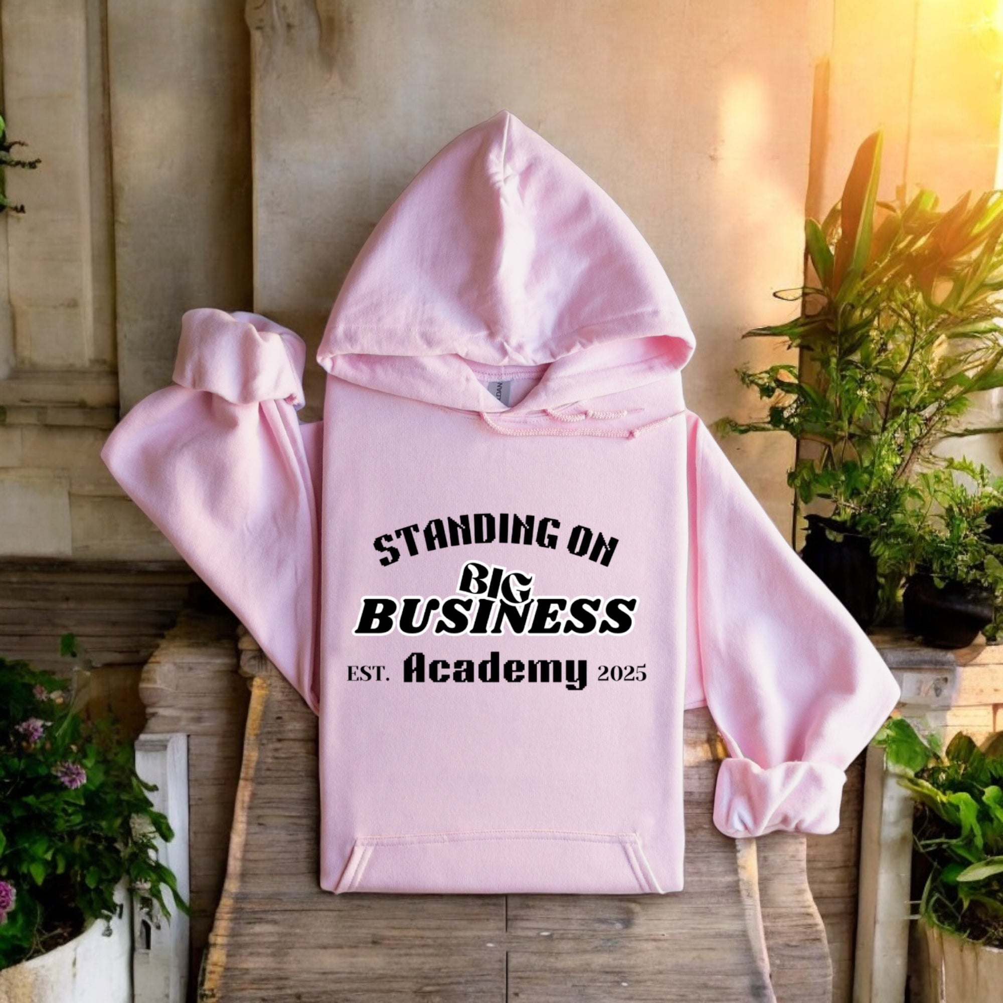 Standing on Big Business Hoodie