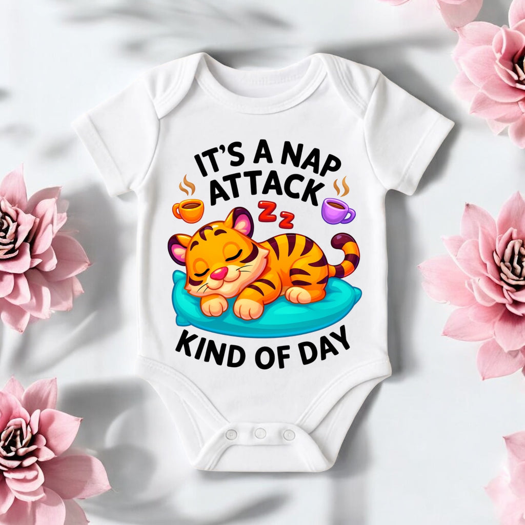 It’s a Nap Attack Baby Onsie