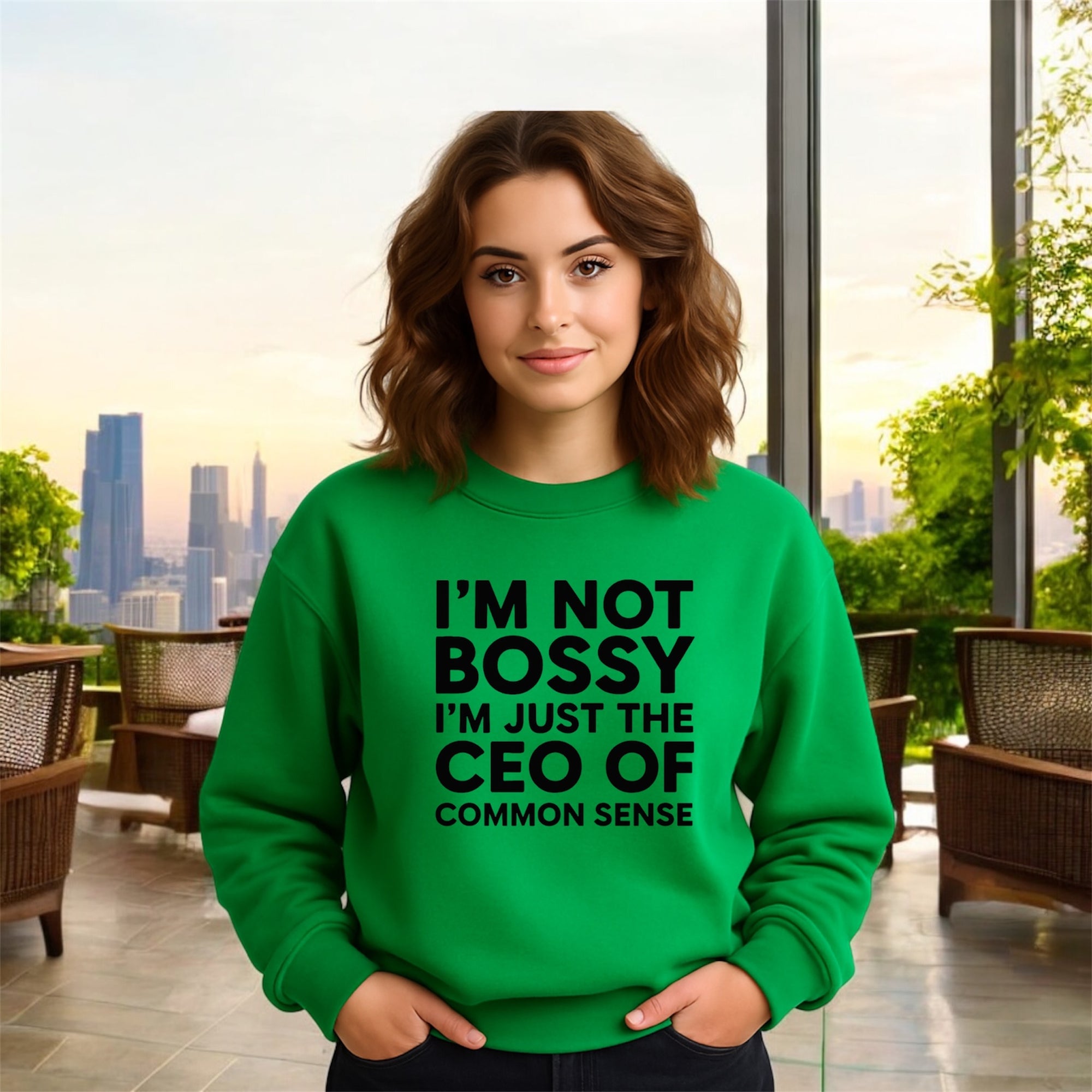 CEO of Common Sense Sweatshirt