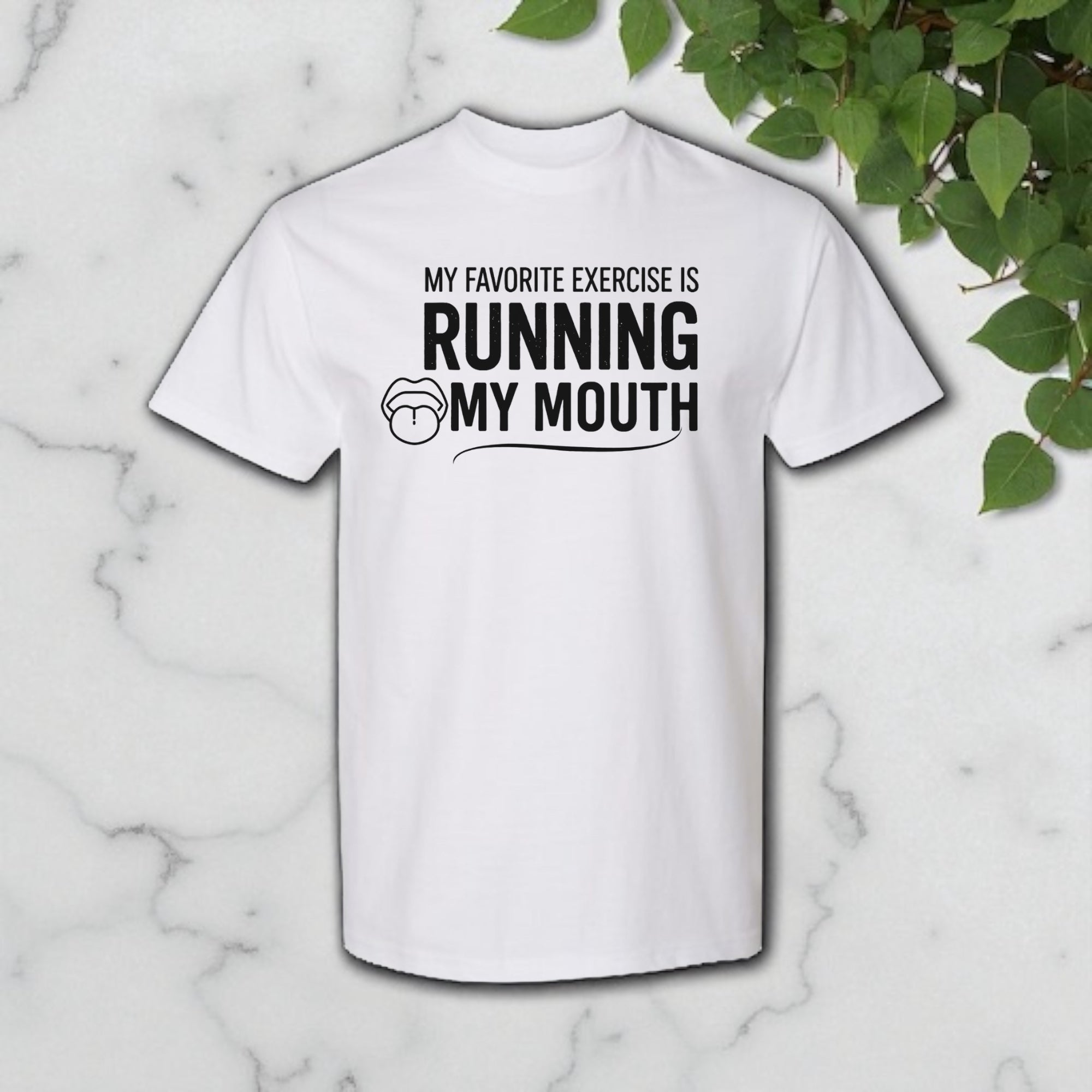 Running My Mouth Adult Tshirts