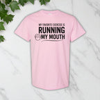 Running My Mouth Adult Tshirts