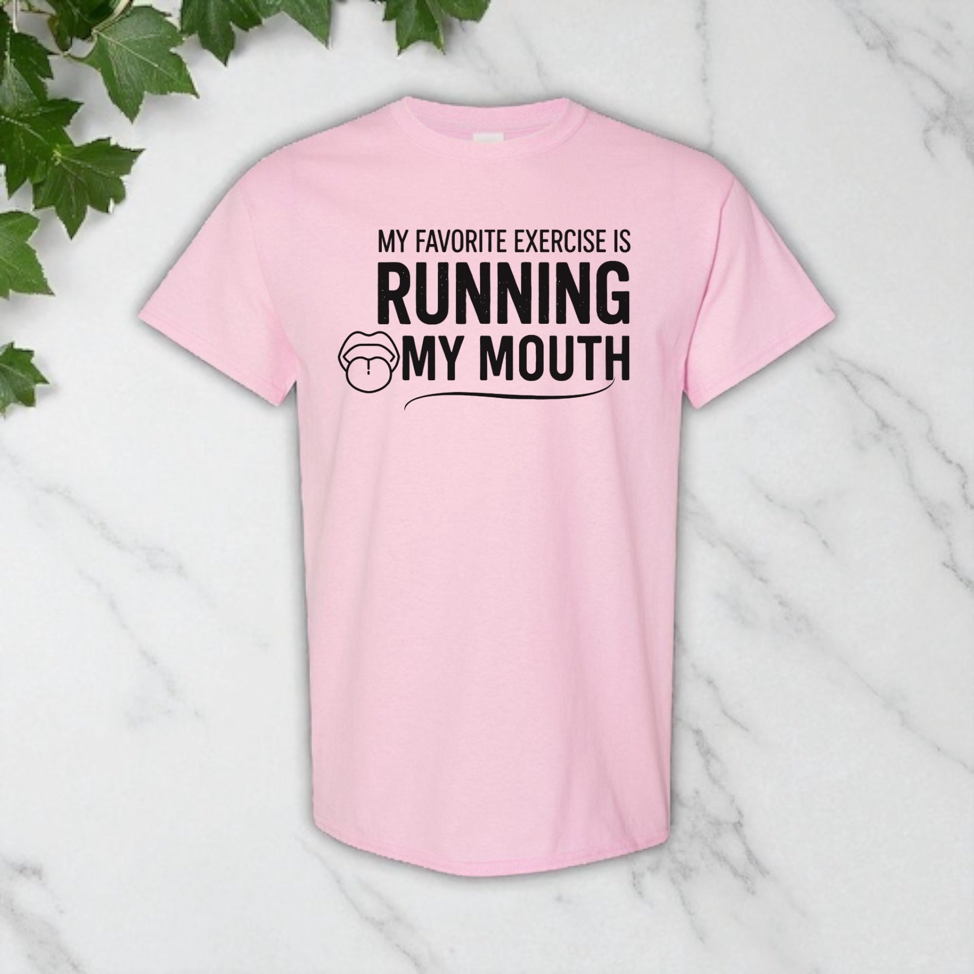 Running My Mouth Adult Tshirts