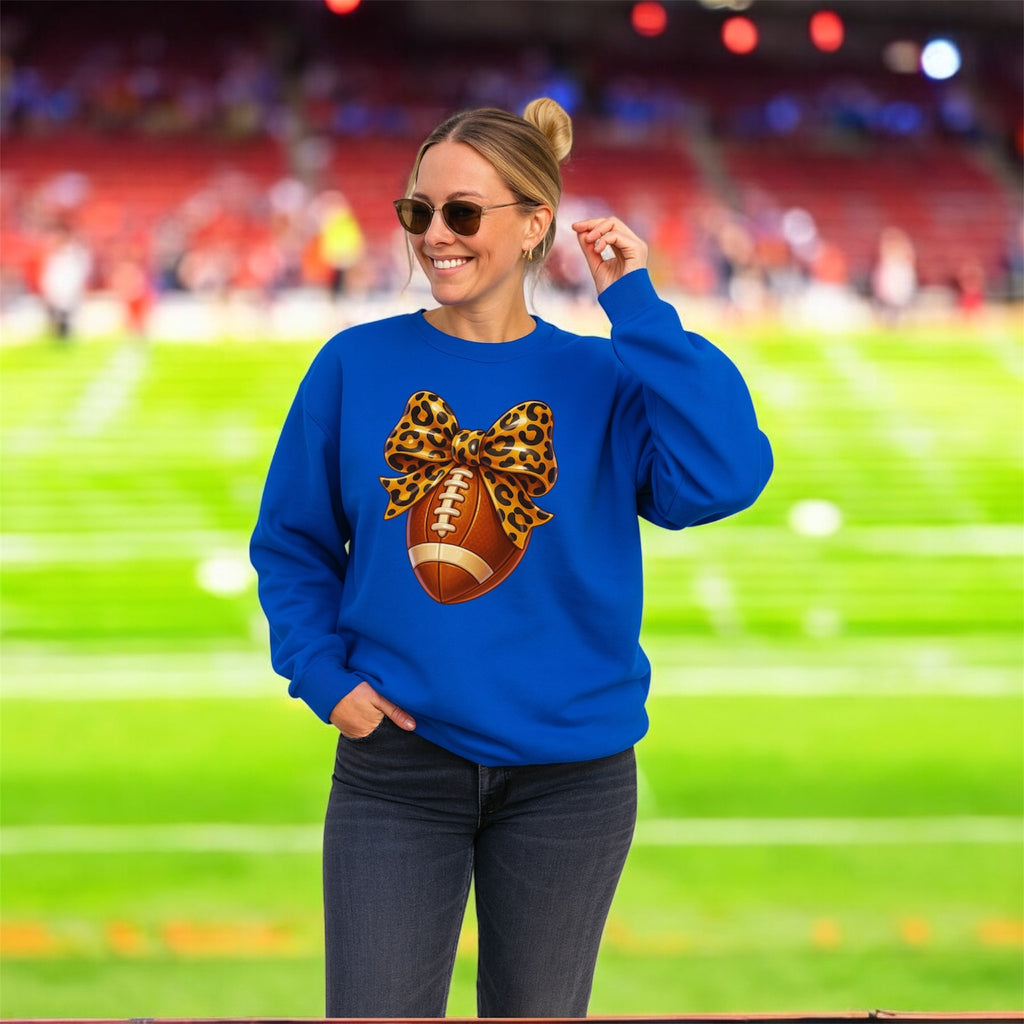 Cheetah Football Sweatshirt
