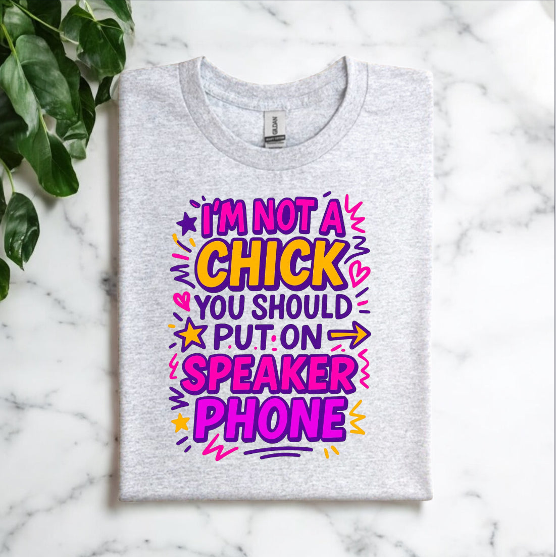 Not Your Speaker Chick Tshirt