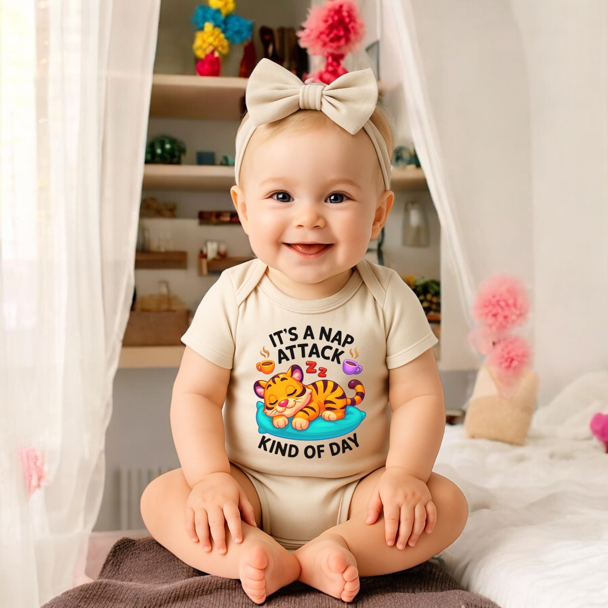 It’s a Nap Attack Baby Onsie