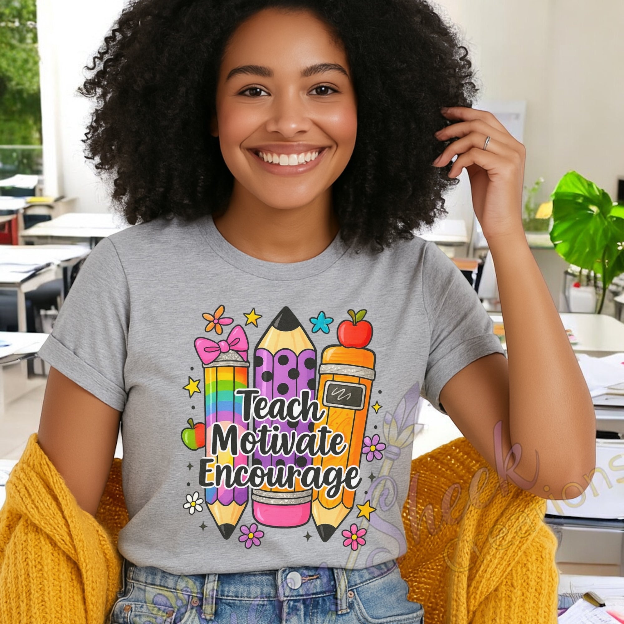 Teach, Motivate, Encourage Tshirts