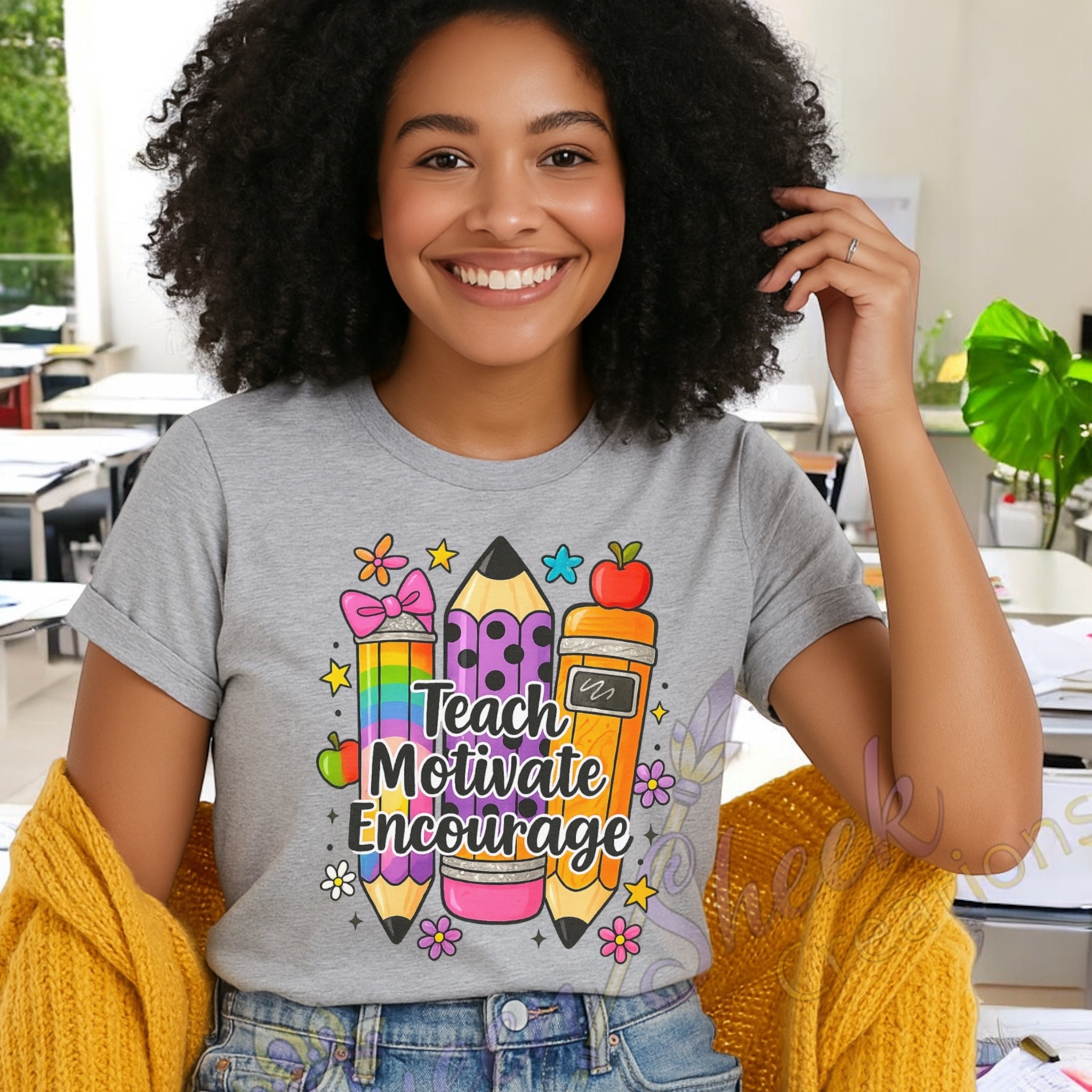 Teach, Motivate, Encourage Tshirts