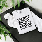 CEO of Common Sense Sweatshirt