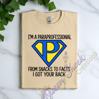 Super Paraprofessional Tshirt