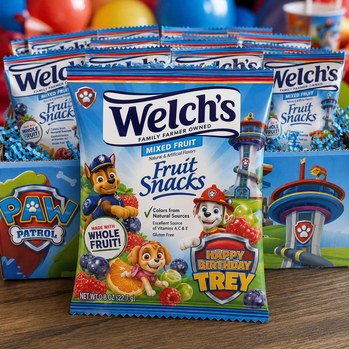 Custom Welch’s Fruit snacks (Wholesale)