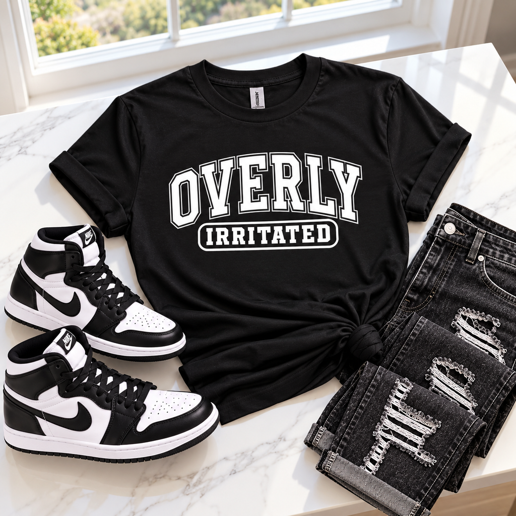 Overly Irritated Graphic T-Shirt