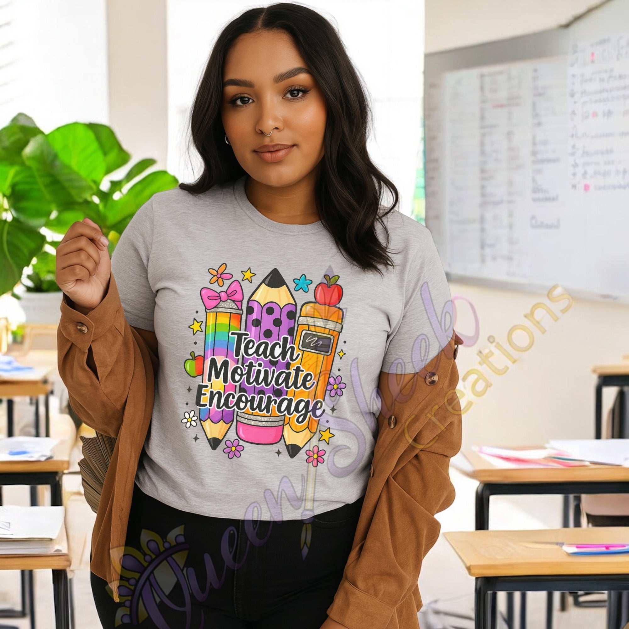 Teach, Motivate, Encourage Tshirts