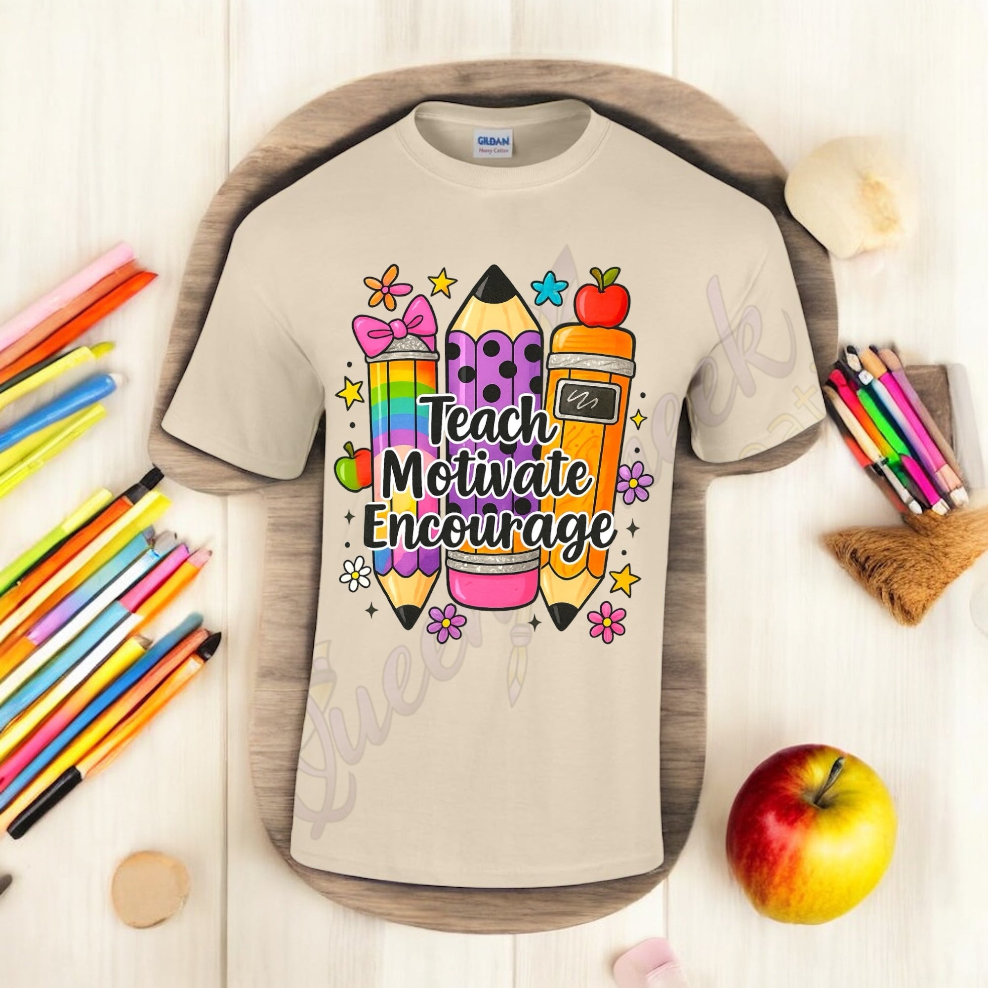 Teach, Motivate, Encourage Tshirts