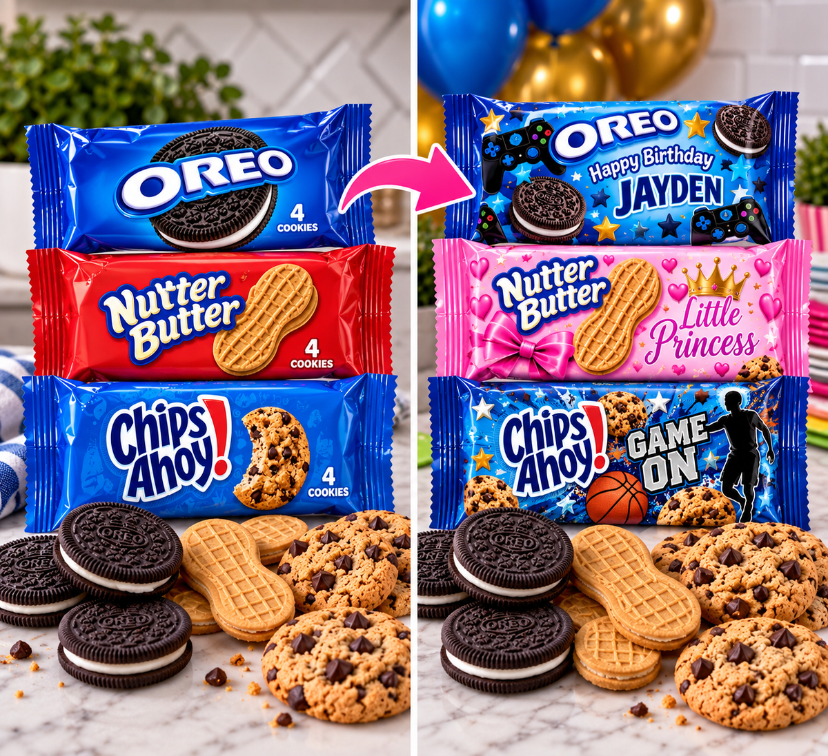 Custom Variety Cookie Packs
(Wholesale)