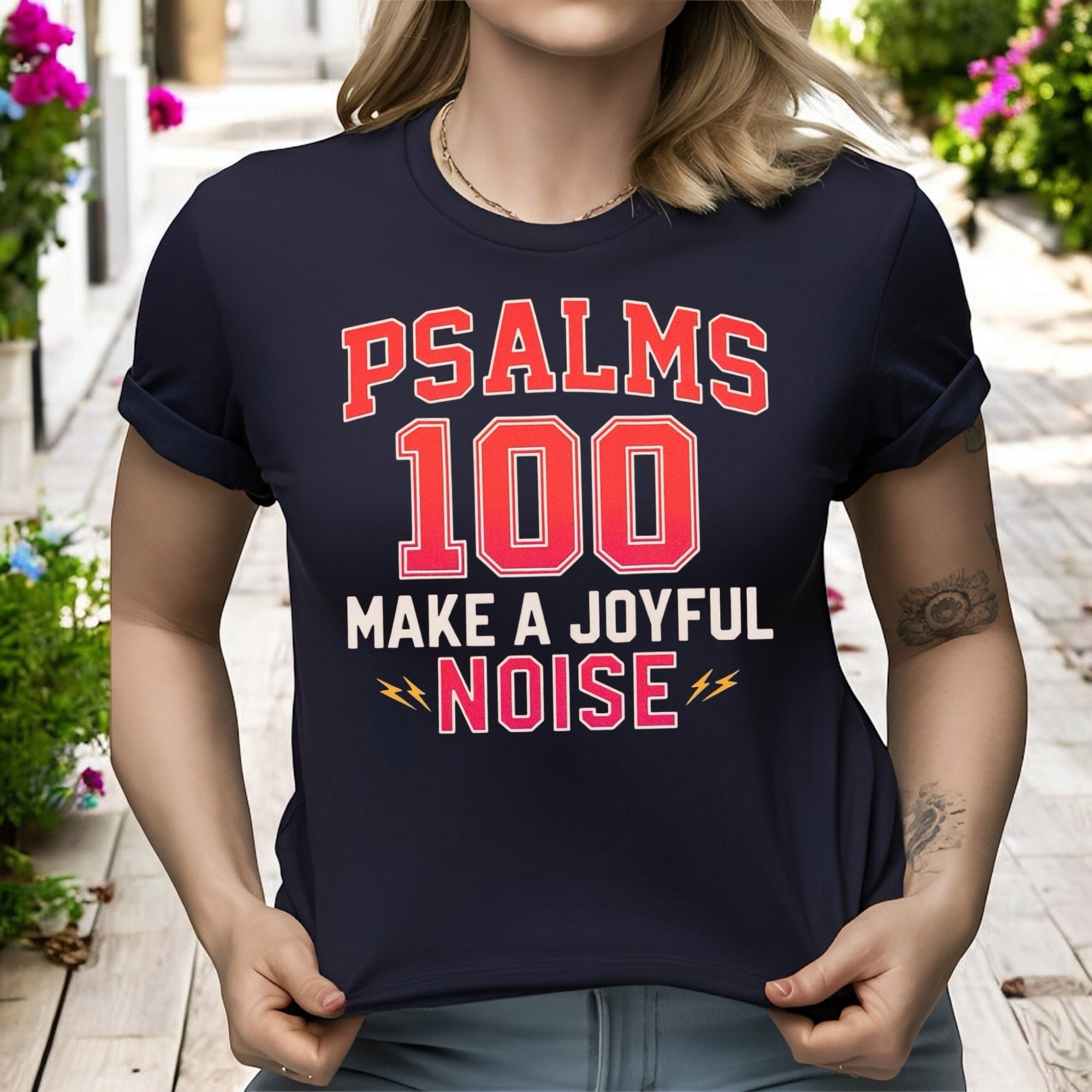 Psalms 100 Tshirt